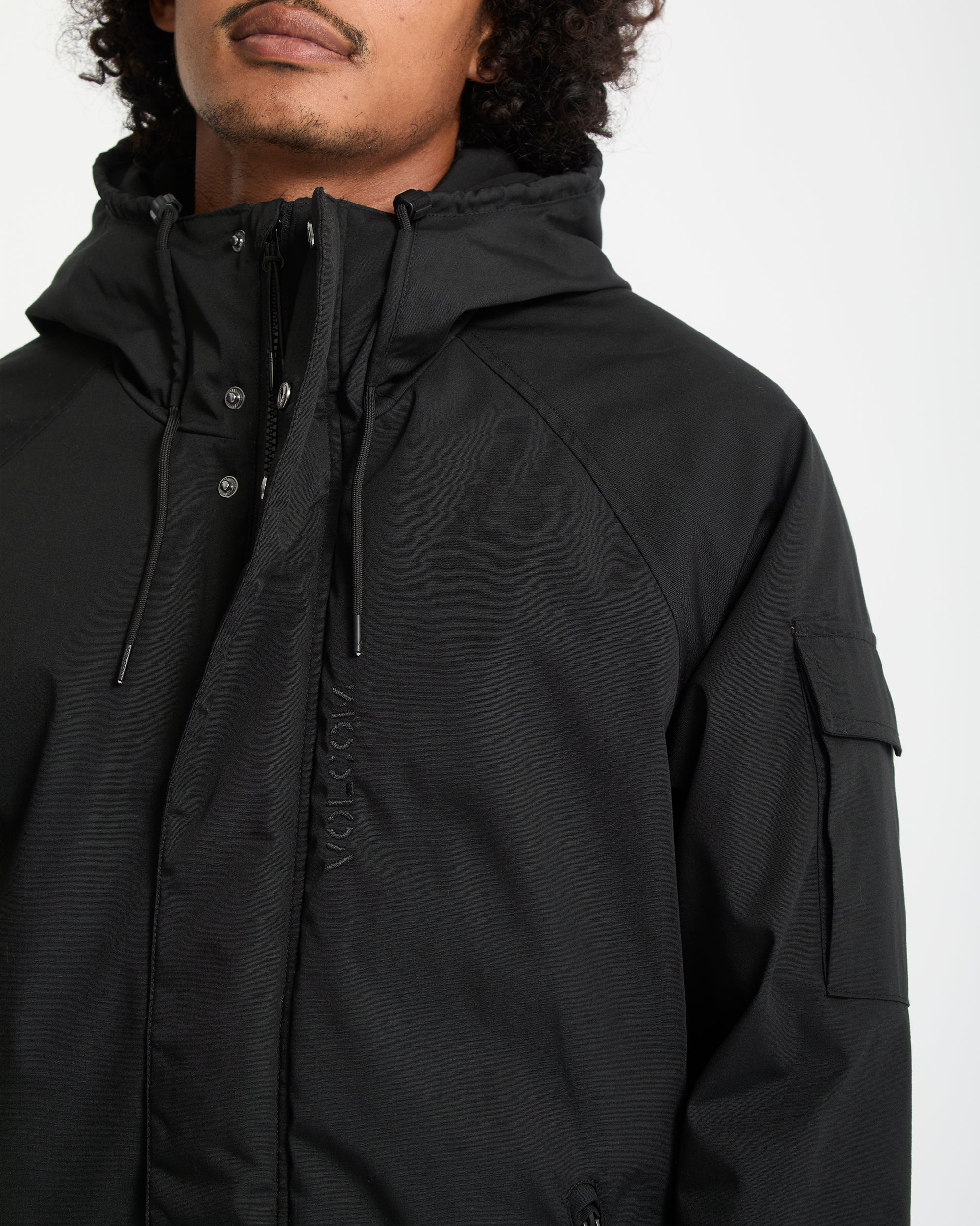 Stoke Stone II 10K Jacke - Black - Image 3