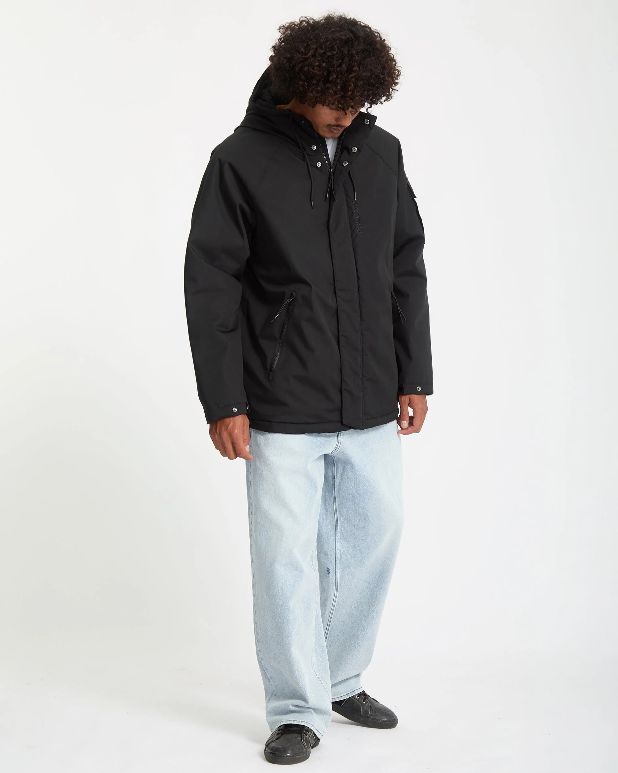 Stoke Stone II 10K Jacke - Black - Image 7