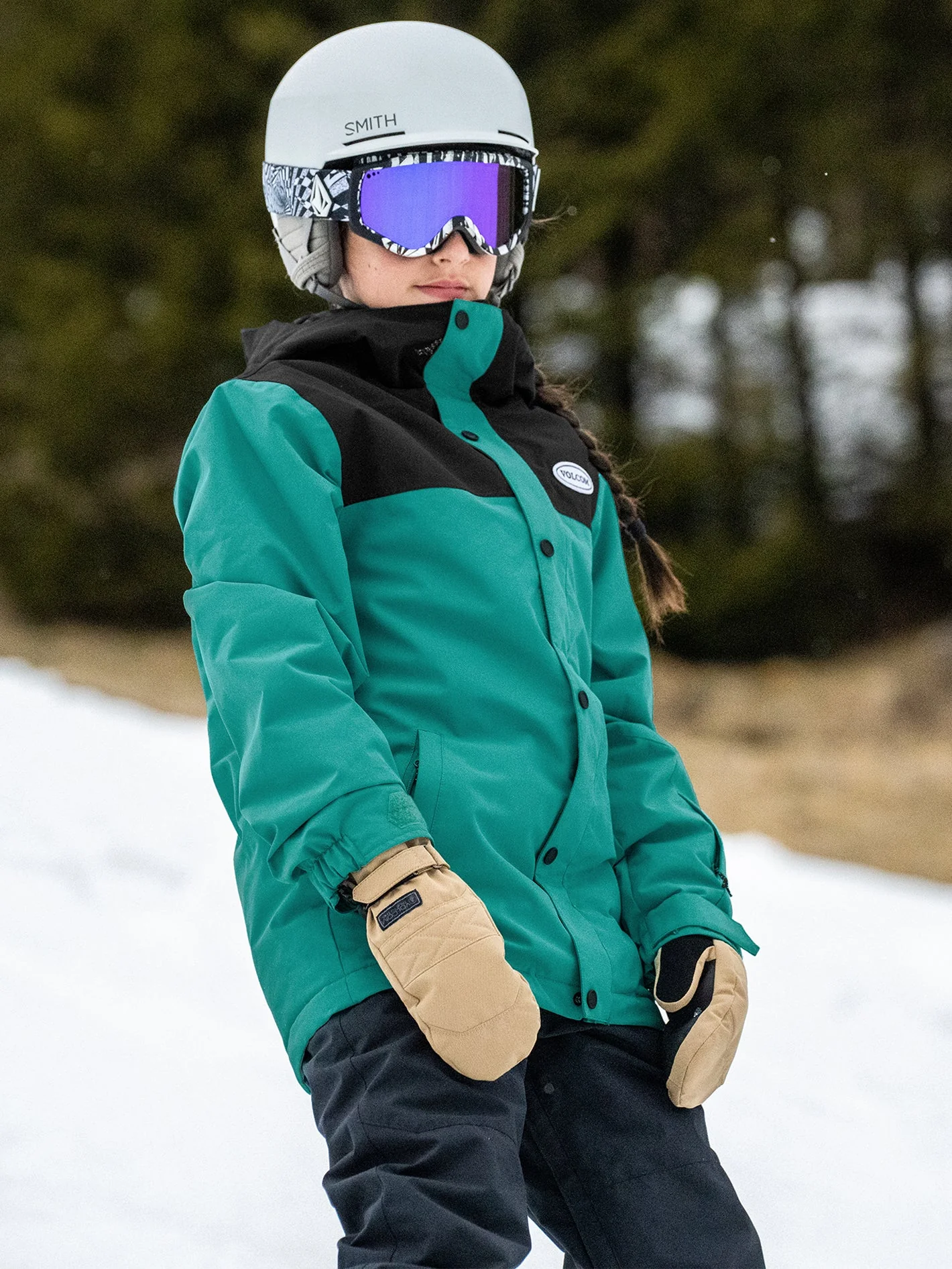 Stone.91 Insulated Jacke - VIBRANT GREEN - (KINDER)