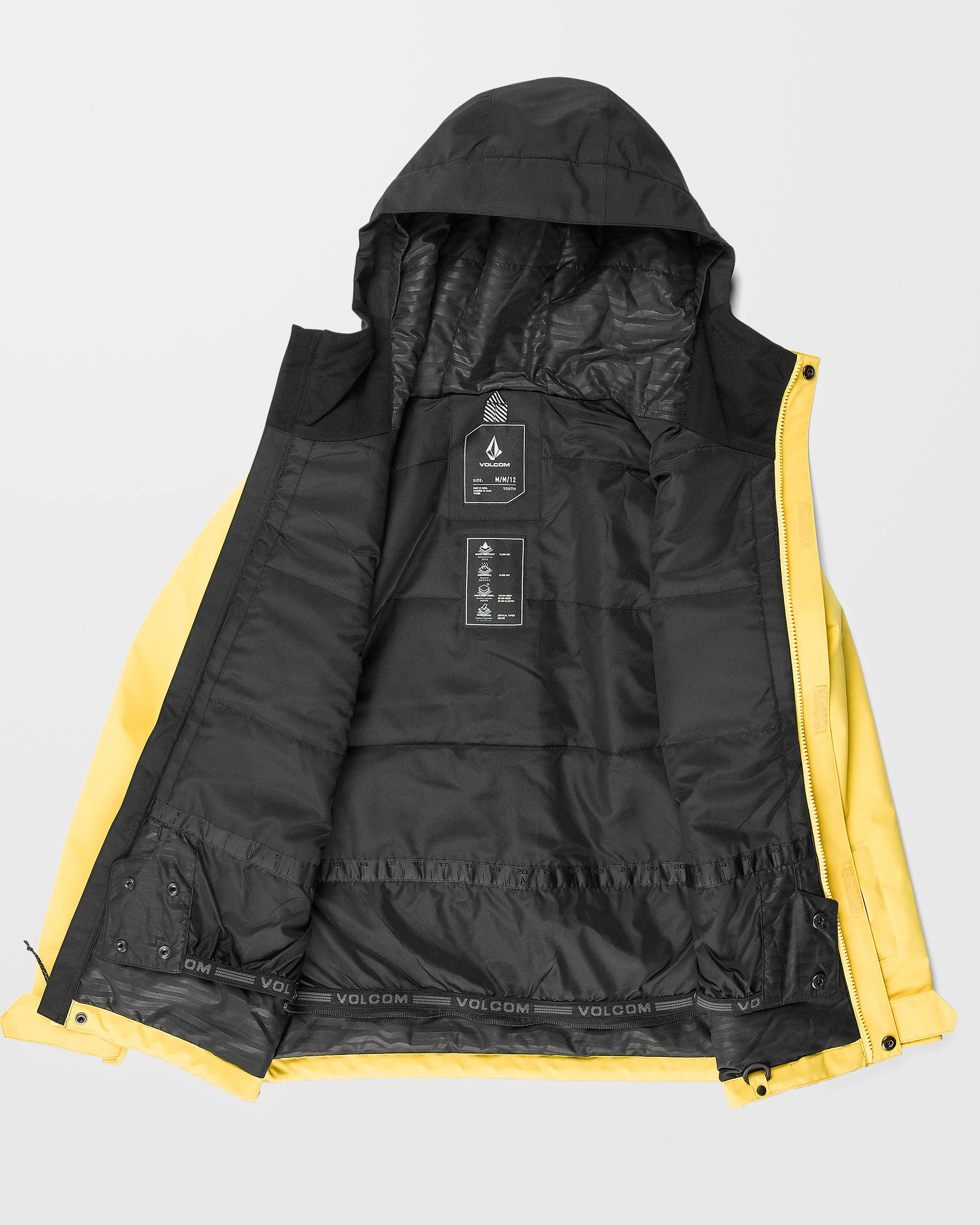 Stone.91 Insulated Jacke - Dark Yellow - (KINDER) - Image 3