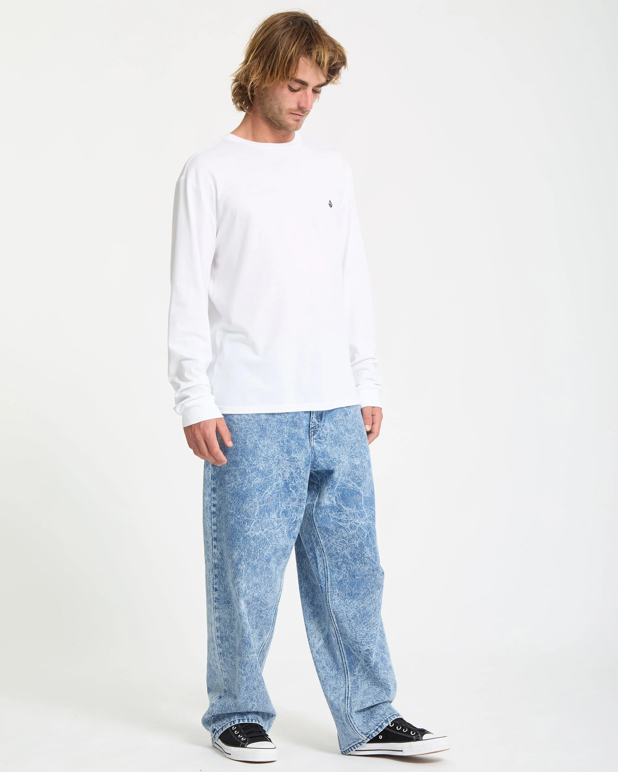 Stone Blanks T-Shirt - White - Image 4