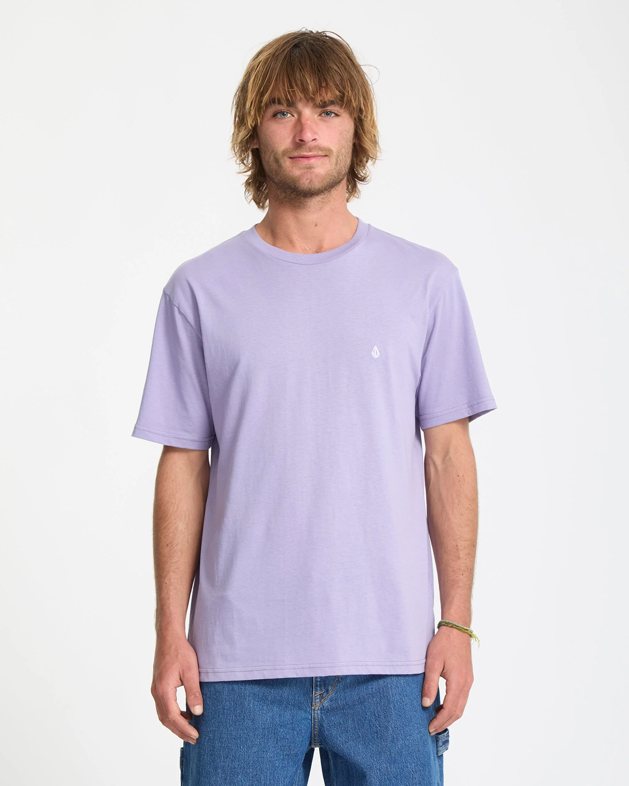 Stone Blanks T-Shirt - Purple Ash - Image 2
