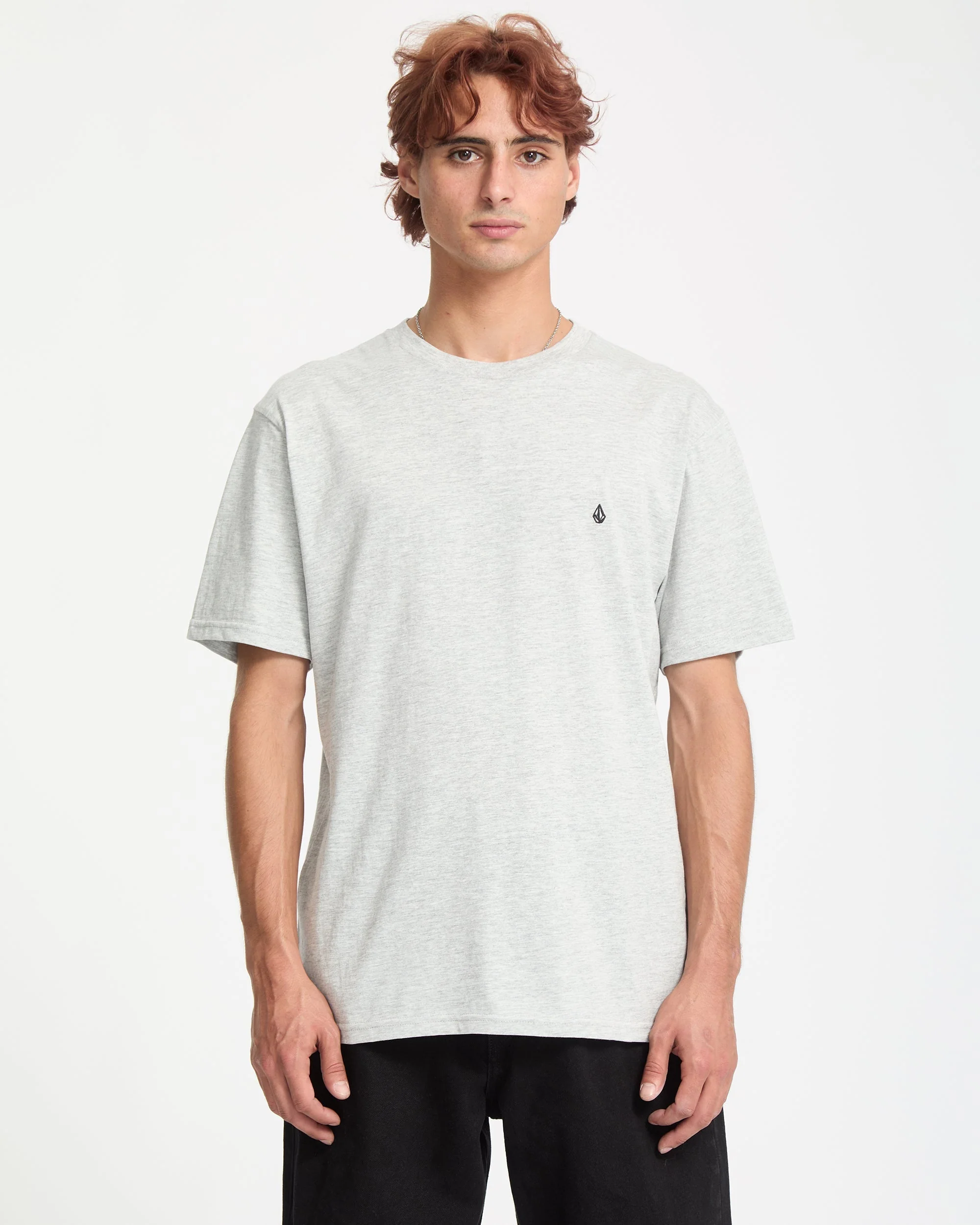 Stone Blanks T-Shirt - Heather Grey