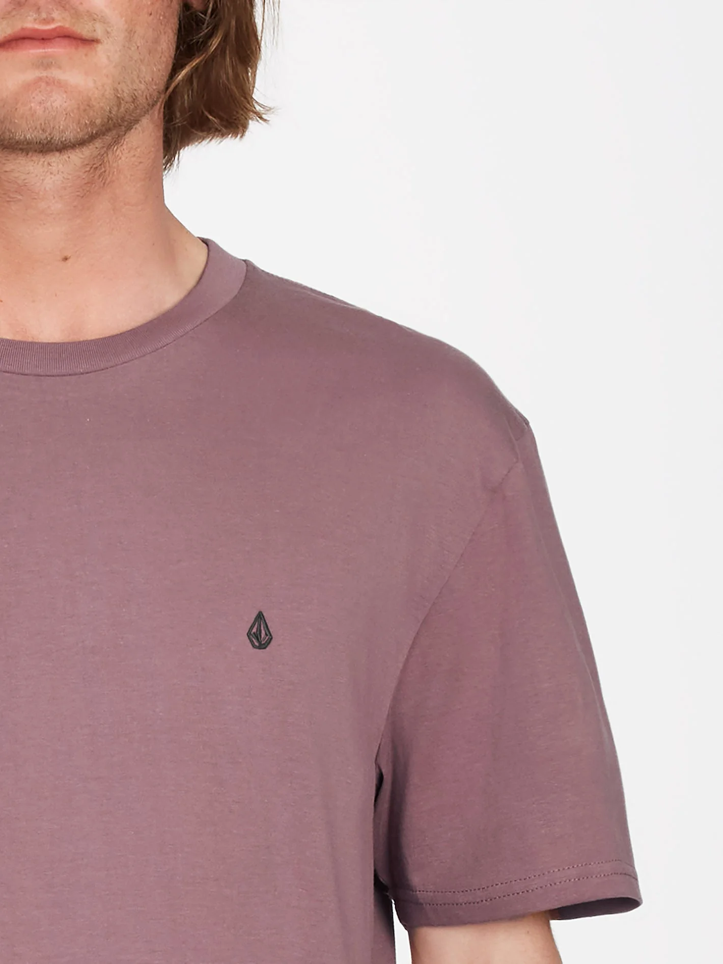 Stone Blanks T-Shirt - BORDEAUX BROWN - Image 3