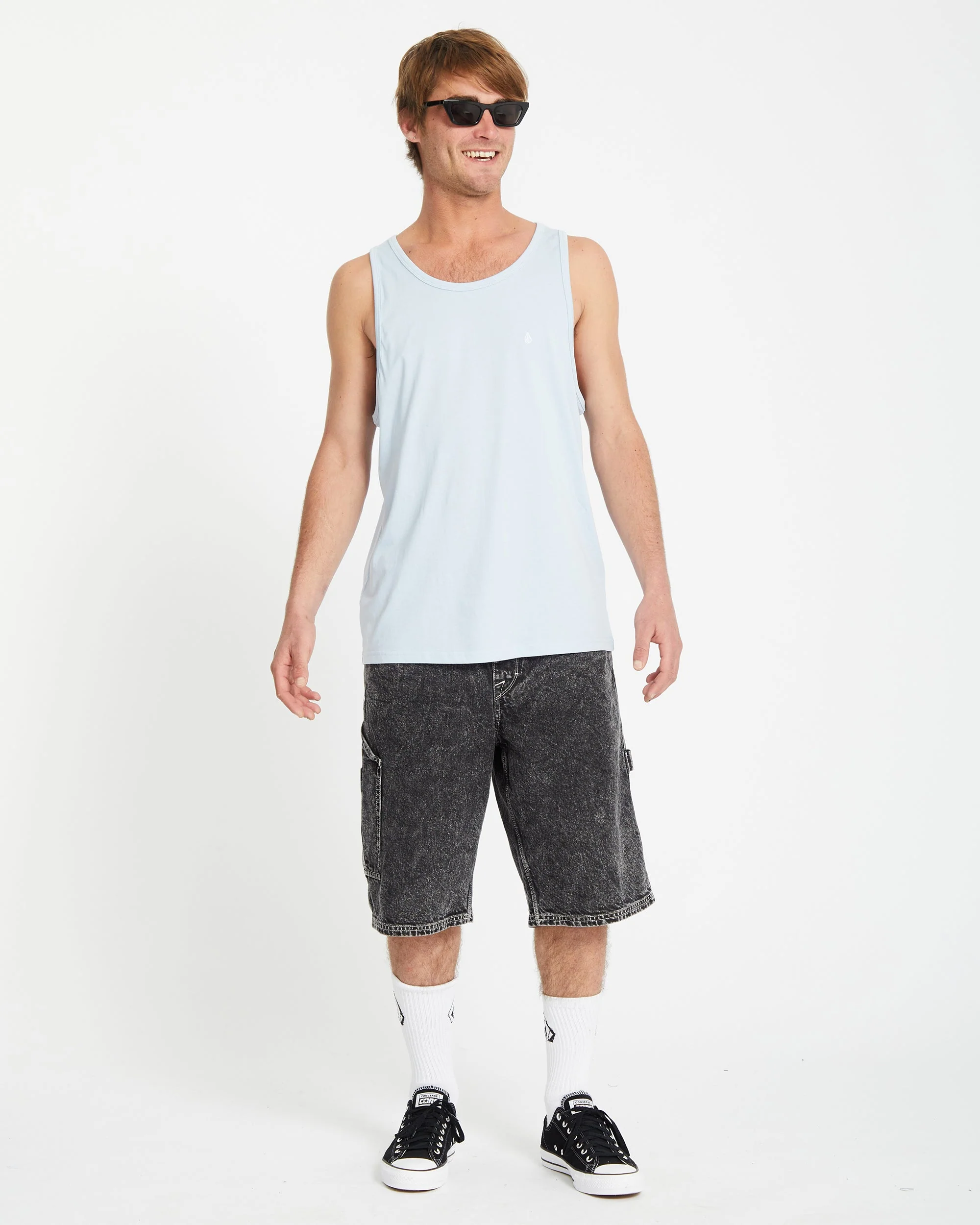 Stone Blanks Tanktop - CAROLINA BLUE - Image 4