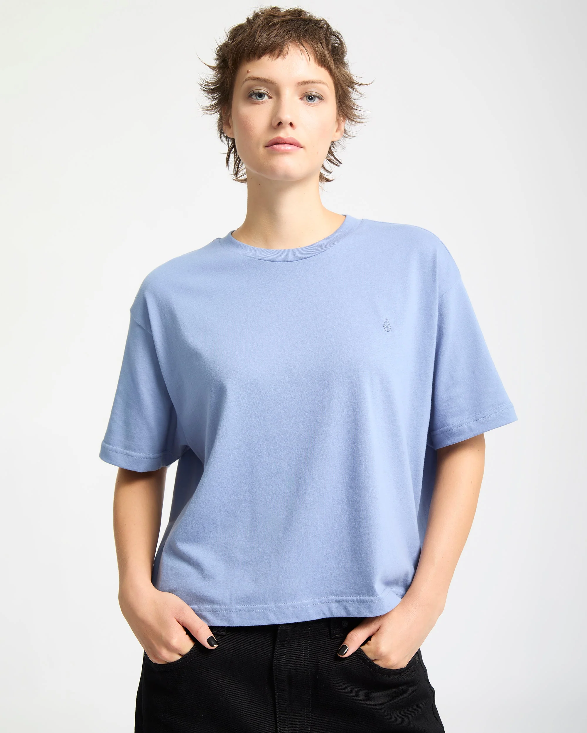 Stone Blanks Up T-Shirt - Carolina Blue - Image 5