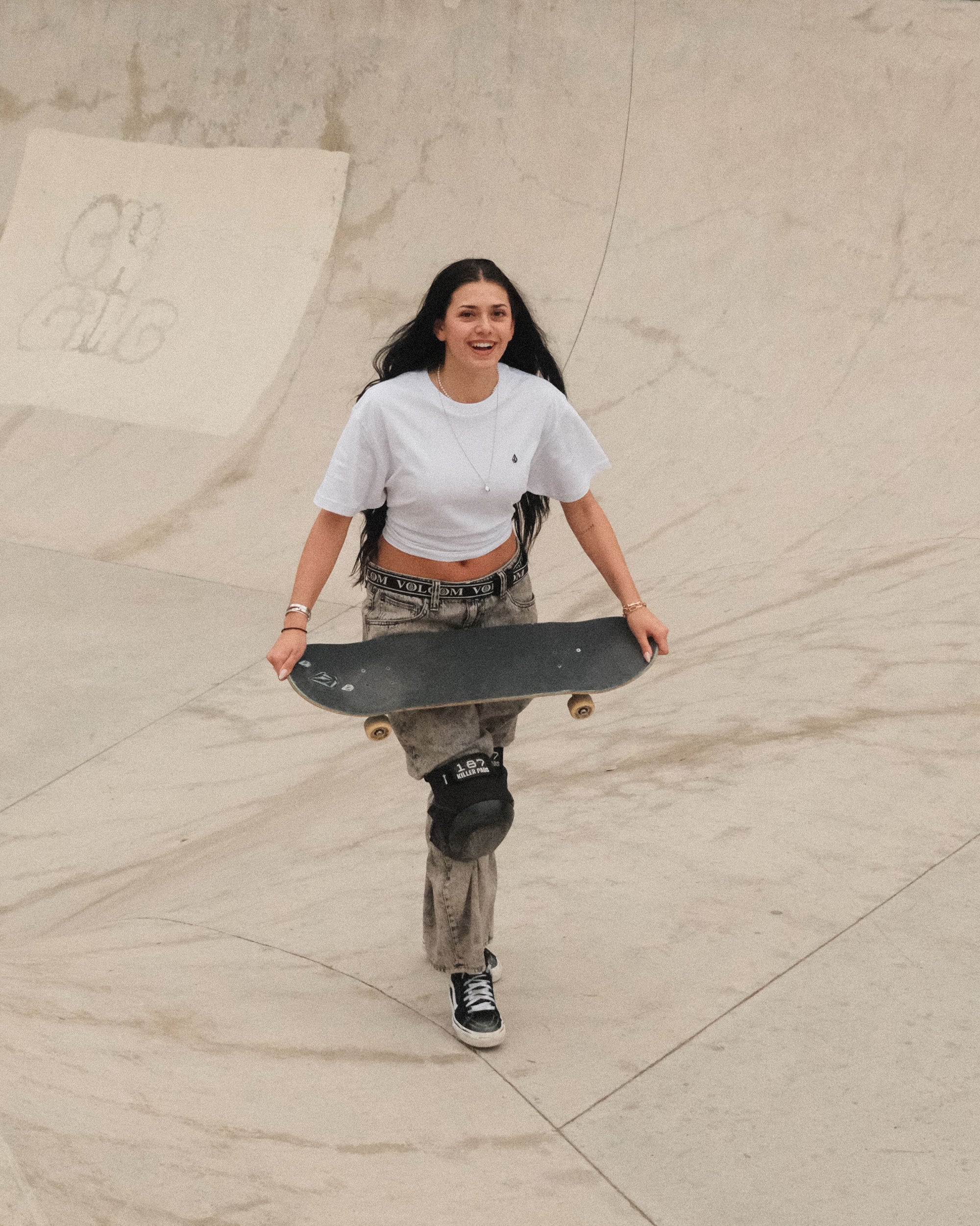 Stone Blanks Up T-Shirt - White - Image 5