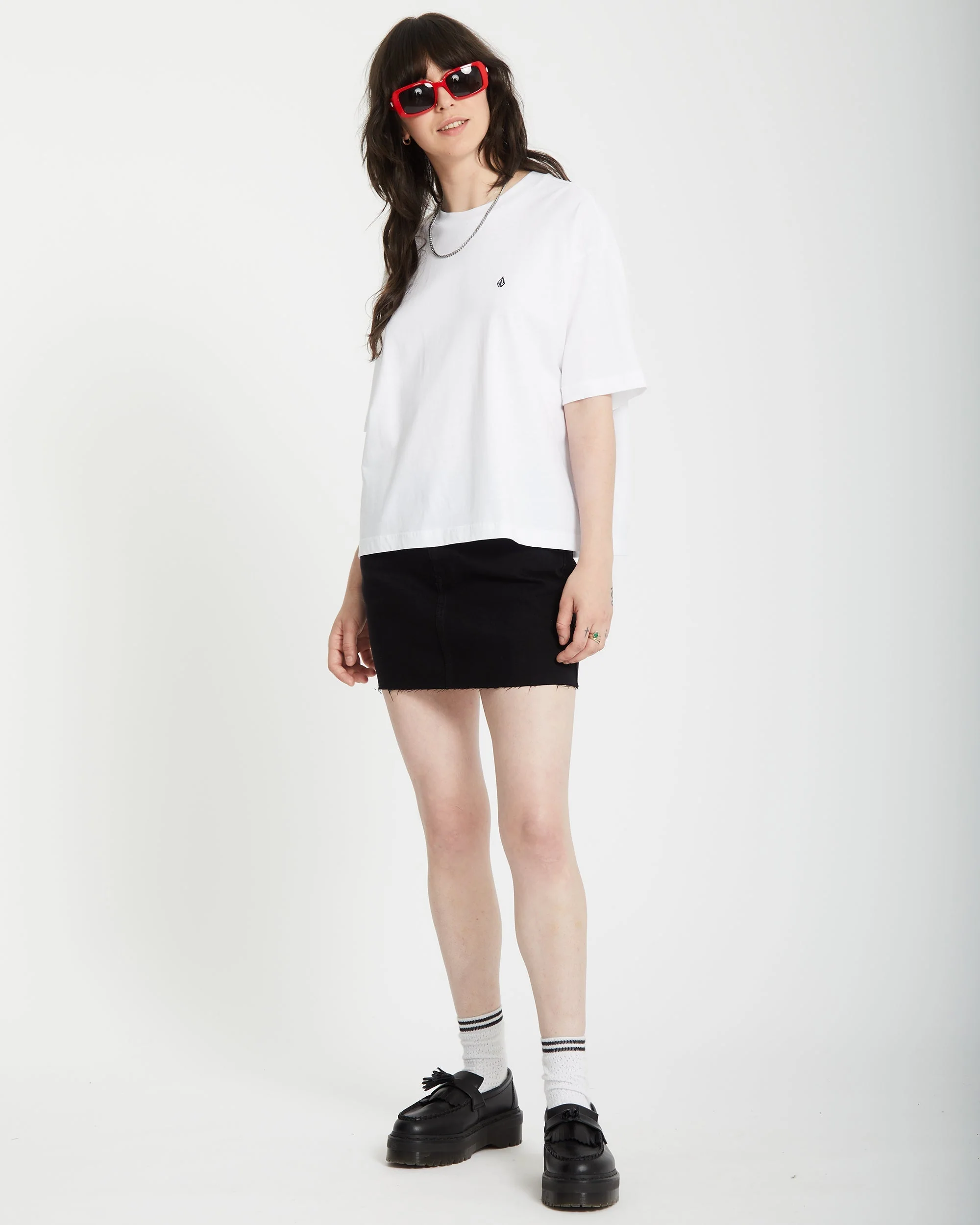 Stone Blanks Up T-Shirt - White - Image 6
