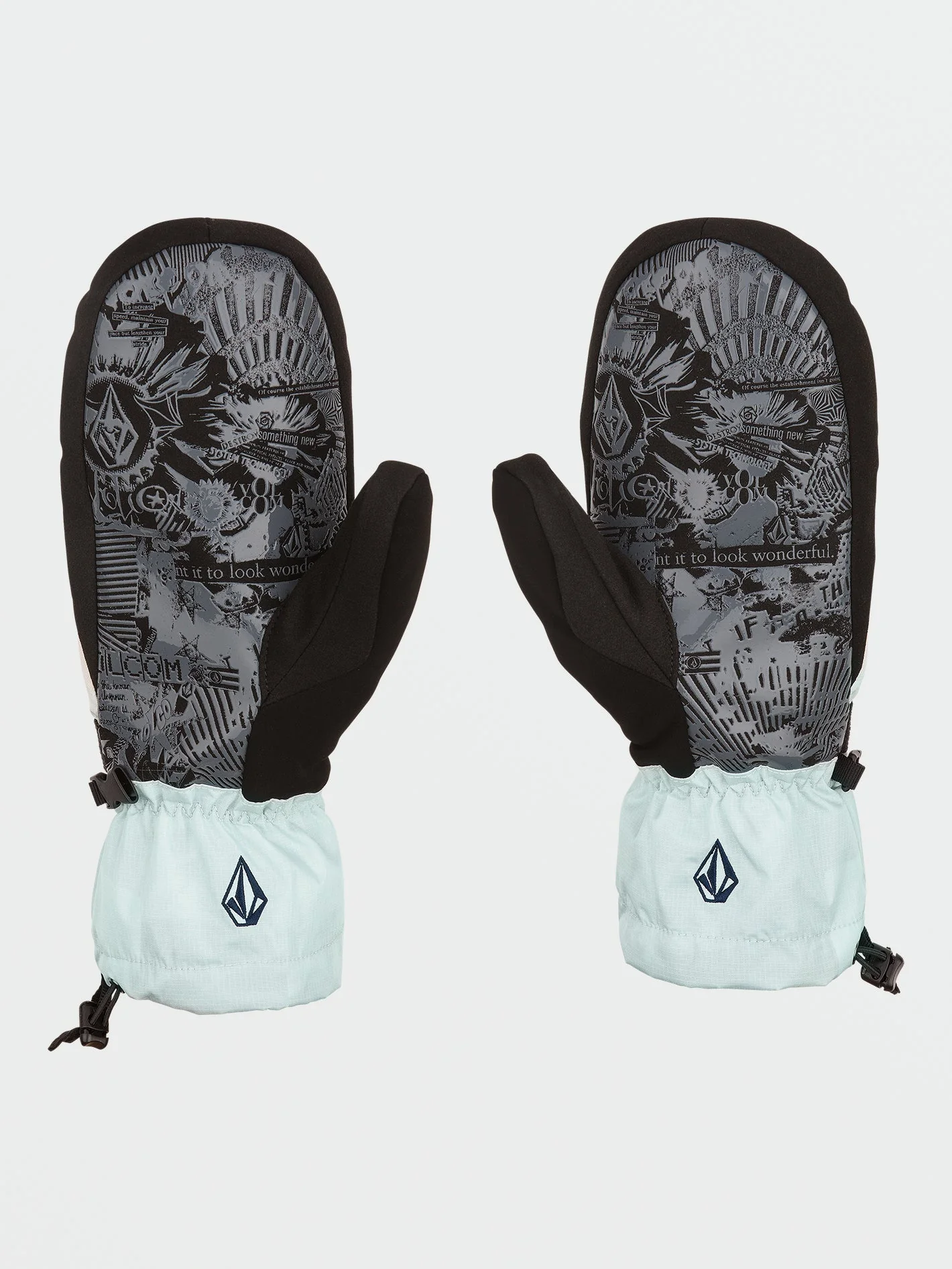 Stone Brighton Mittens - Off White - Image 2