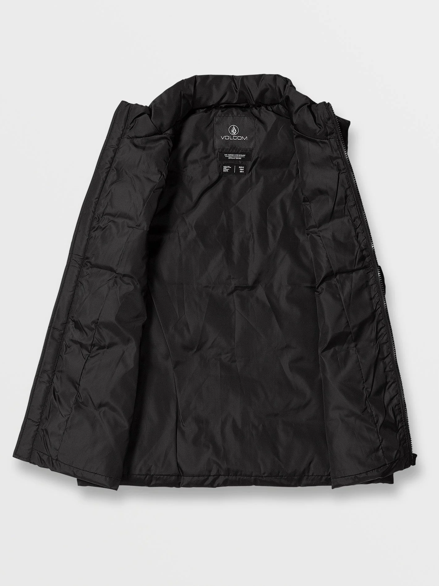 Stone Castine Puff Weste - BLACK - Image 4