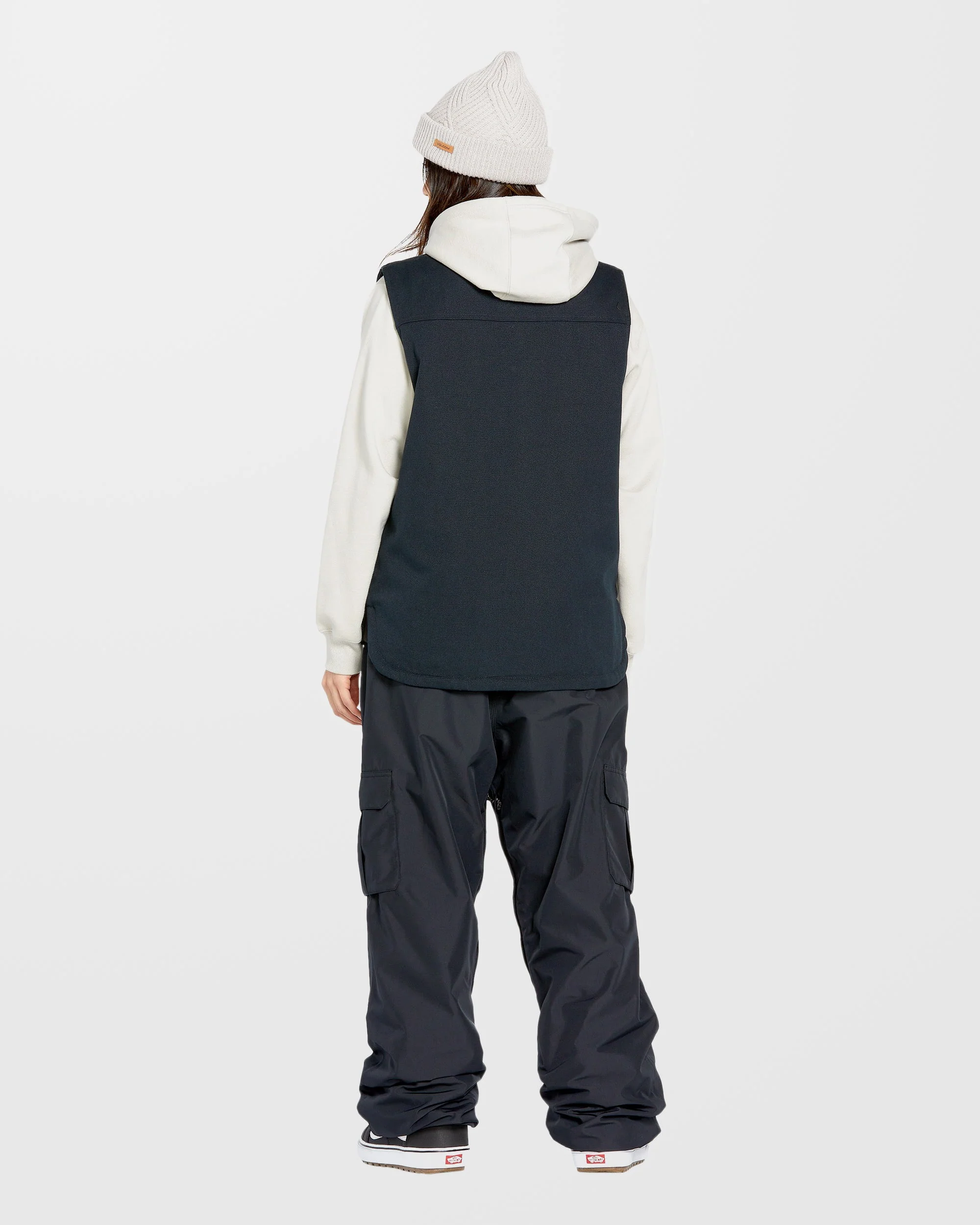 Stone Castine Puff Weste - Black - Image 5