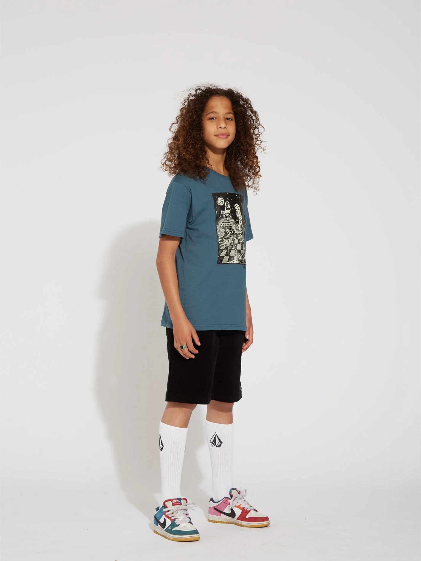 Stone Enchantment T-Shirt - CRUZER BLUE - (KINDER) - Image 5