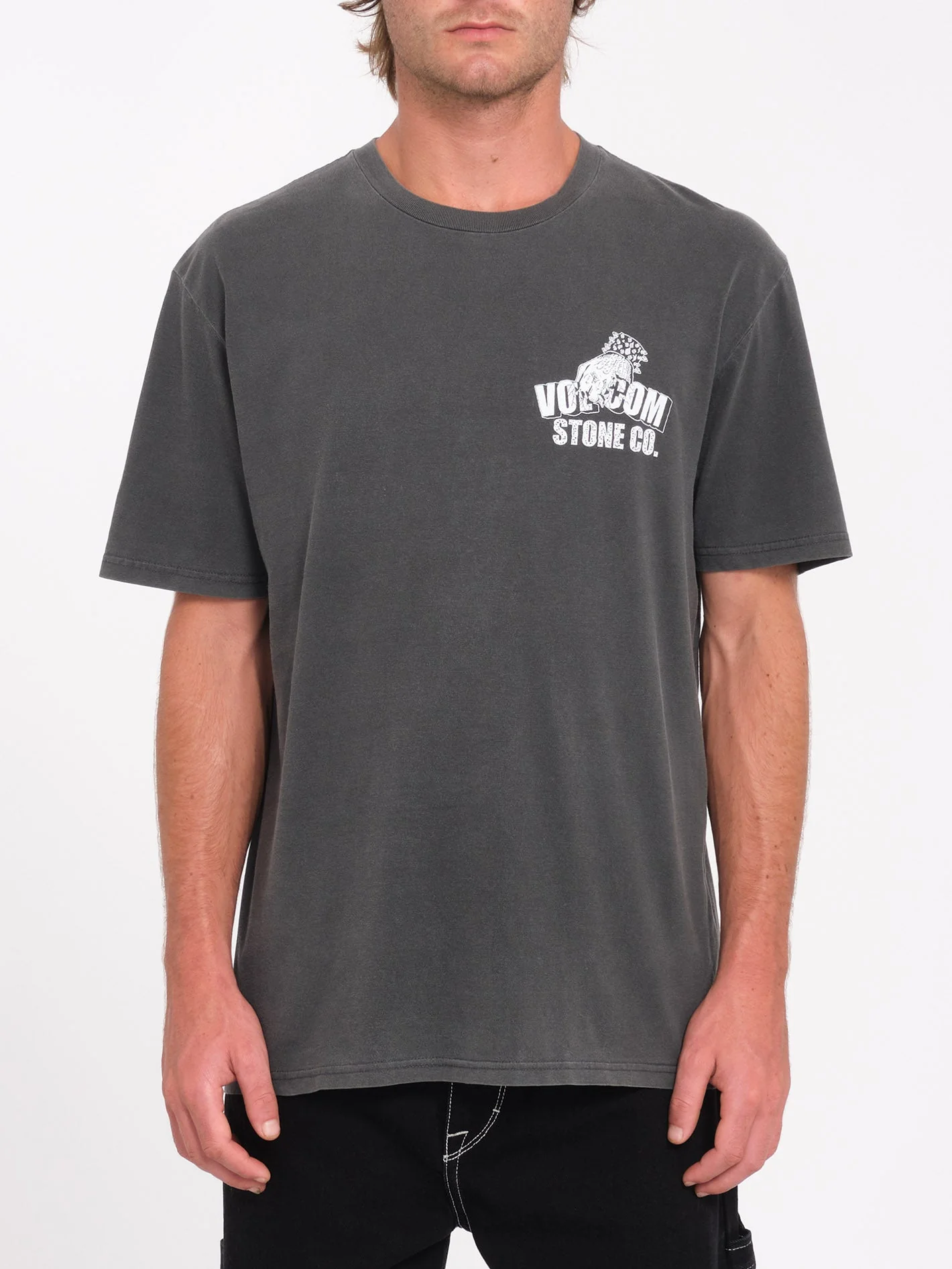 Stone Force Co T-Shirt - Black - Image 2