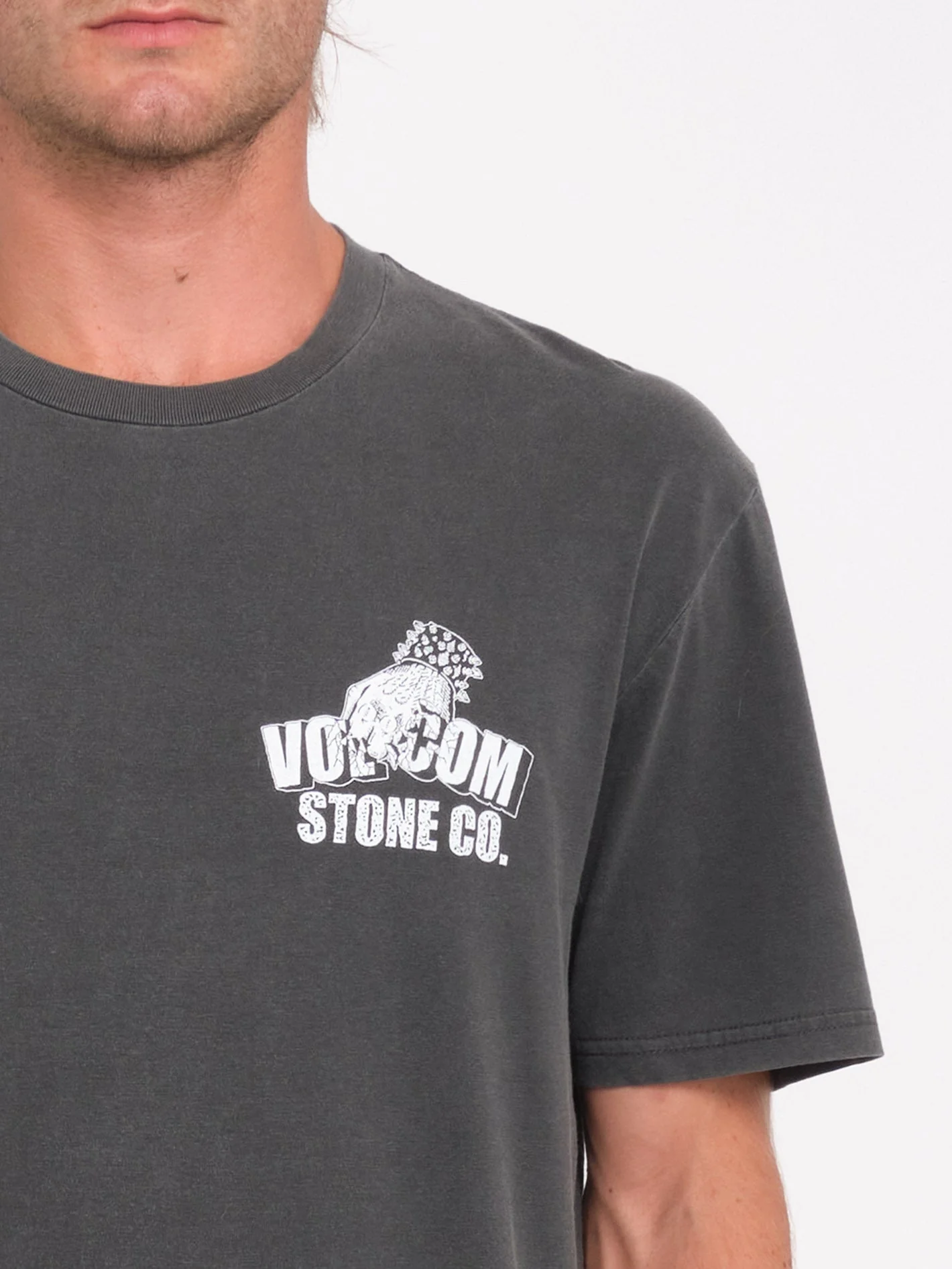 Stone Force Co T-Shirt - Black - Image 3