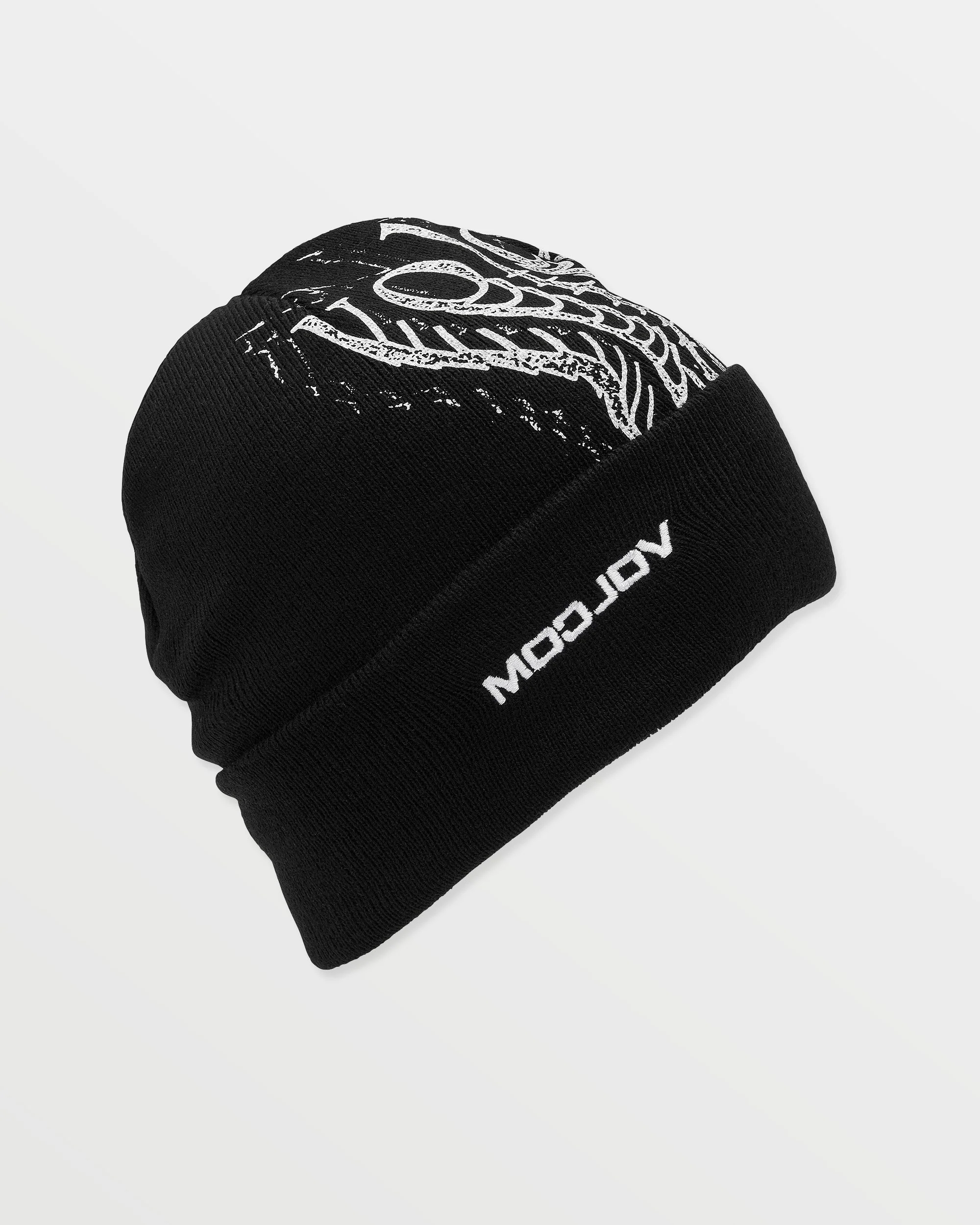 Stone Funk Beanie - Black White