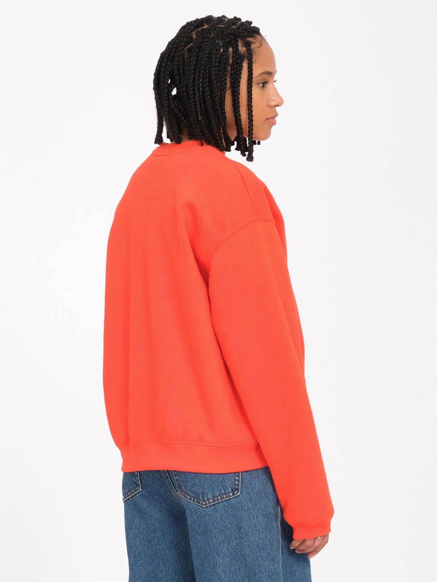 Stone Heart Up Sweatshirt - Bright Red - Image 2
