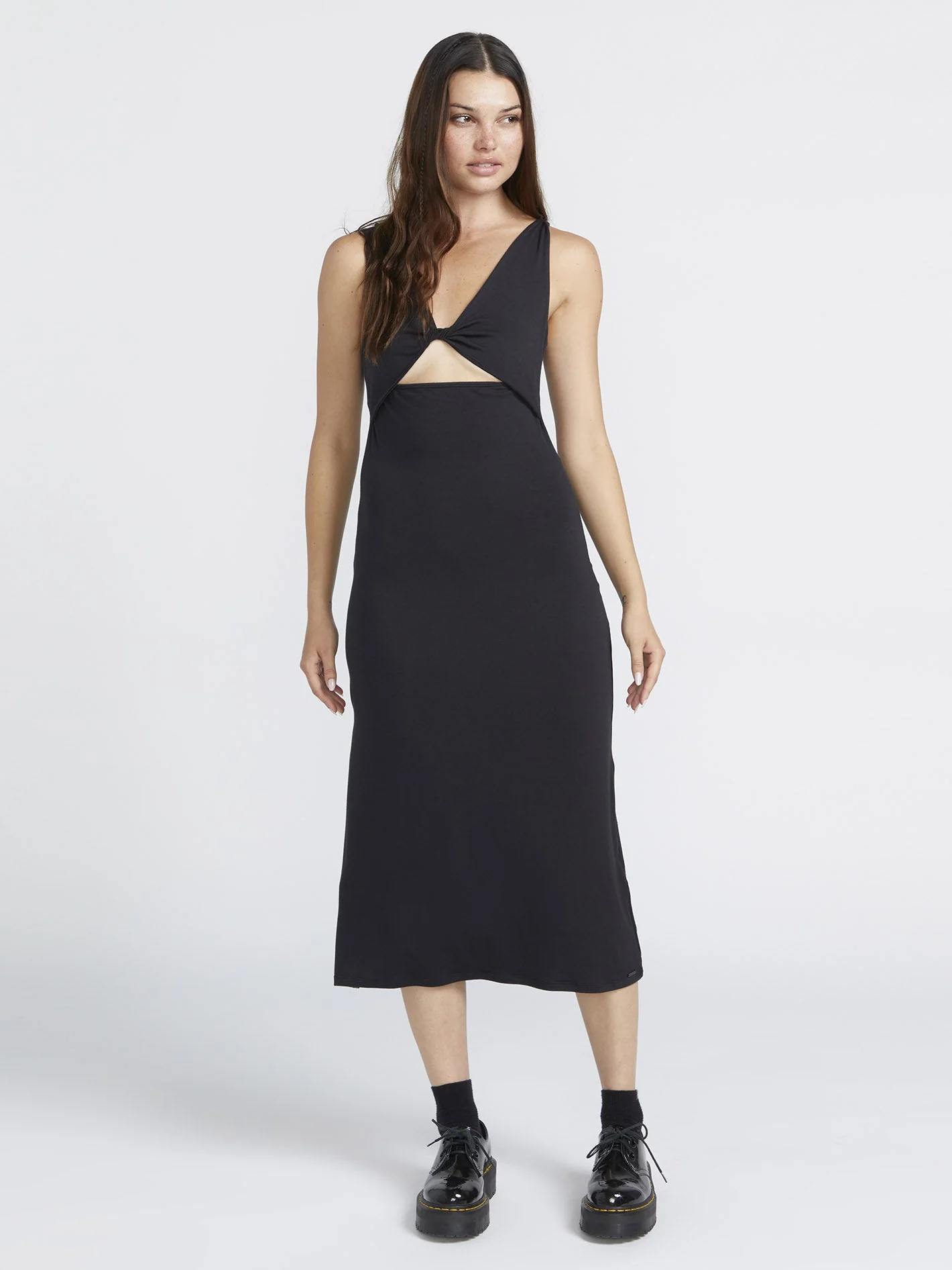 Stone Luz Kleid - Black