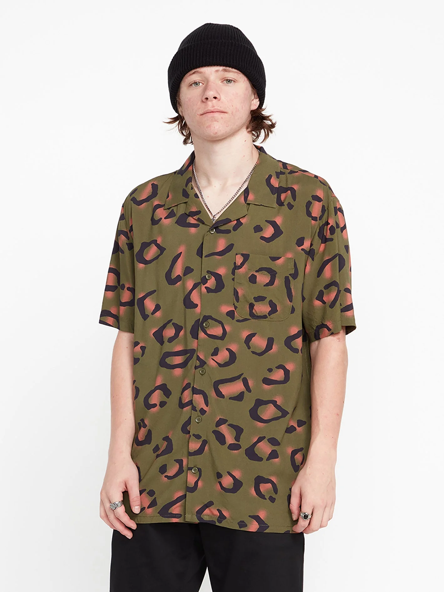 Stone Party Animals T-Shirt - MILITARY - Image 3