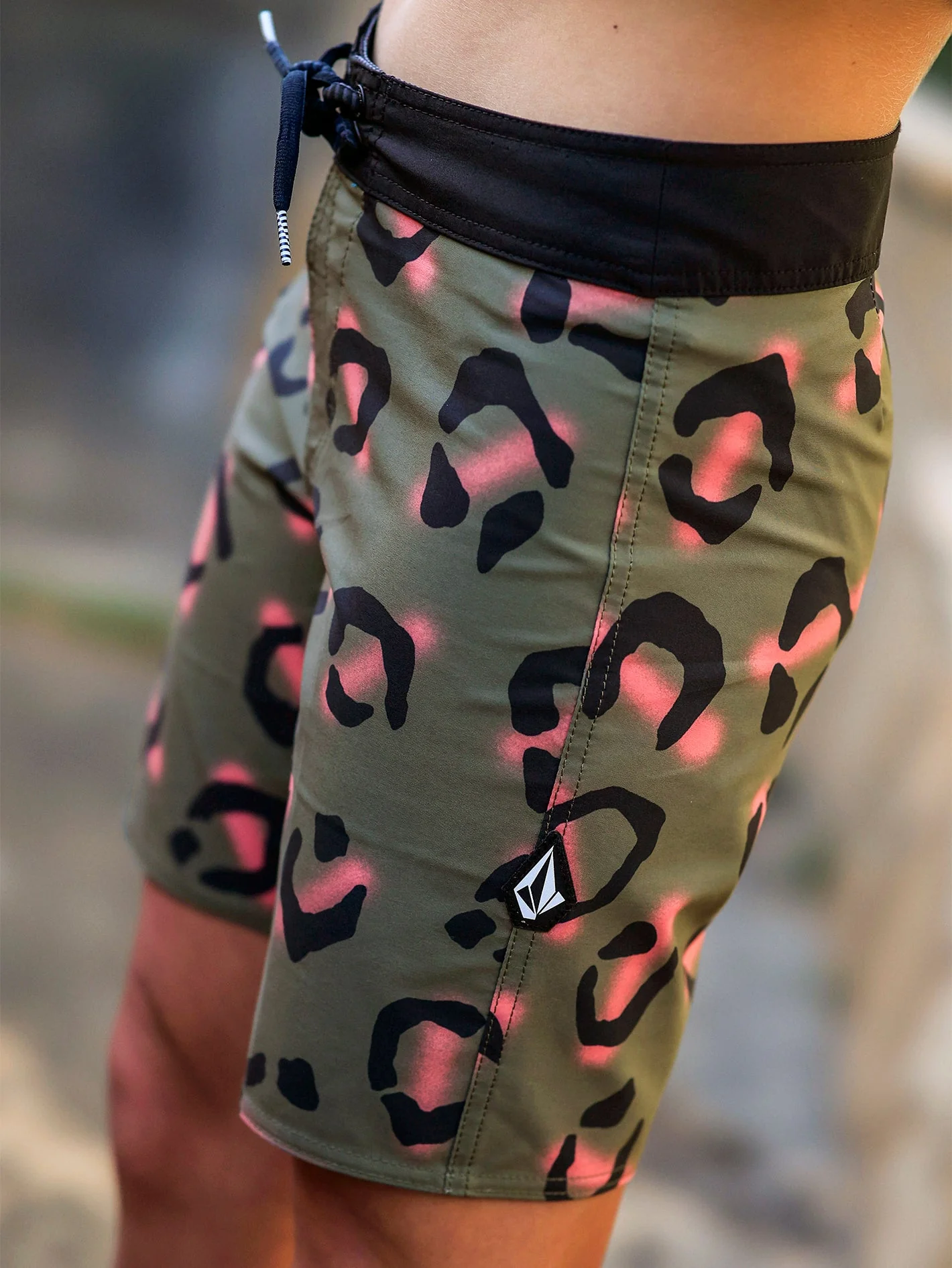 Stone Party Animals Stoney 19" Badeshorts - MILITARY
