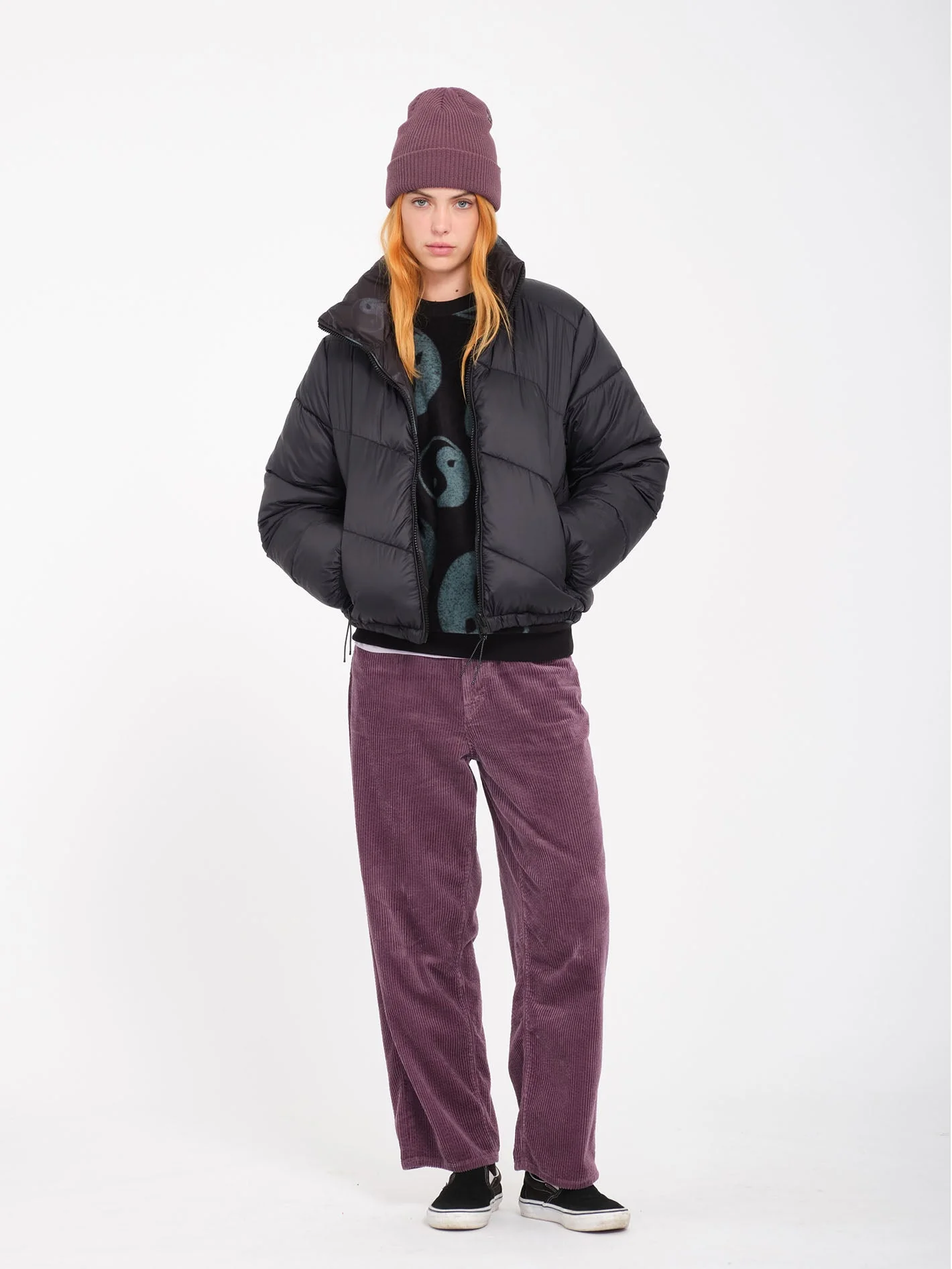 Stone Sense Puffjacke (Wendbar) - Black - Image 8