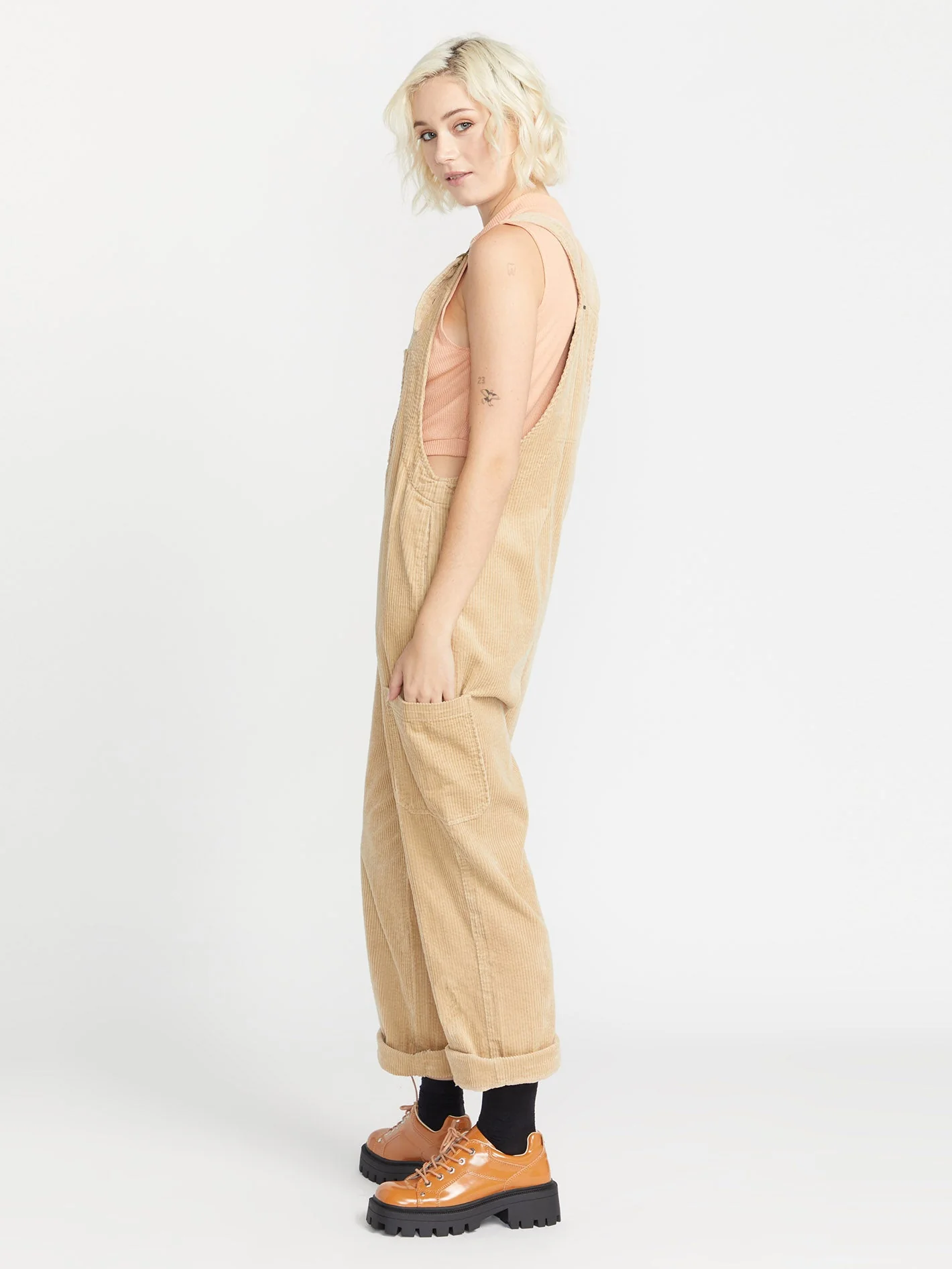 Stone Street Overall - KHAKI - Image 3