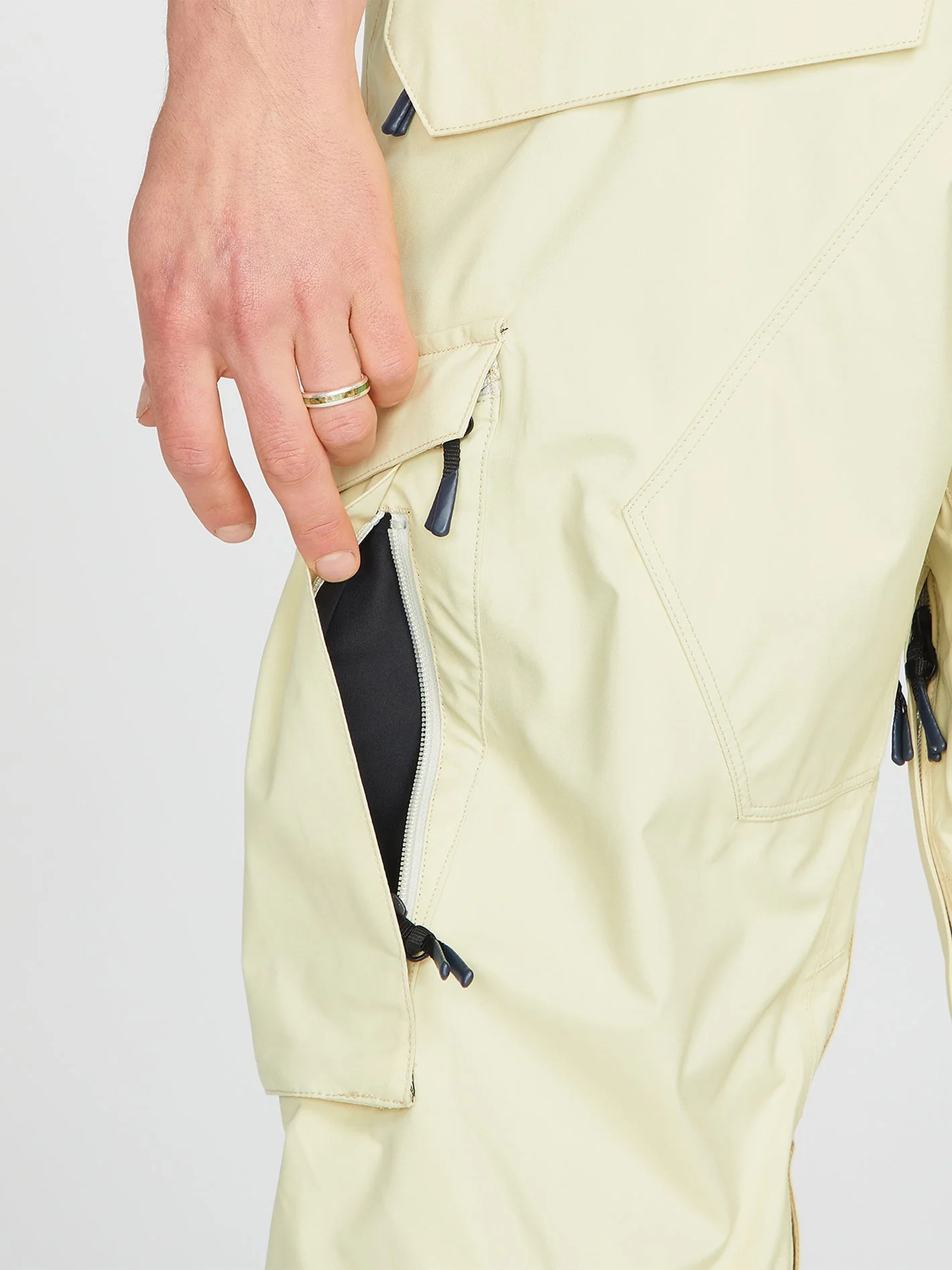 Stone Stretch Gore-Tex Trousers - Khaki - Image 11