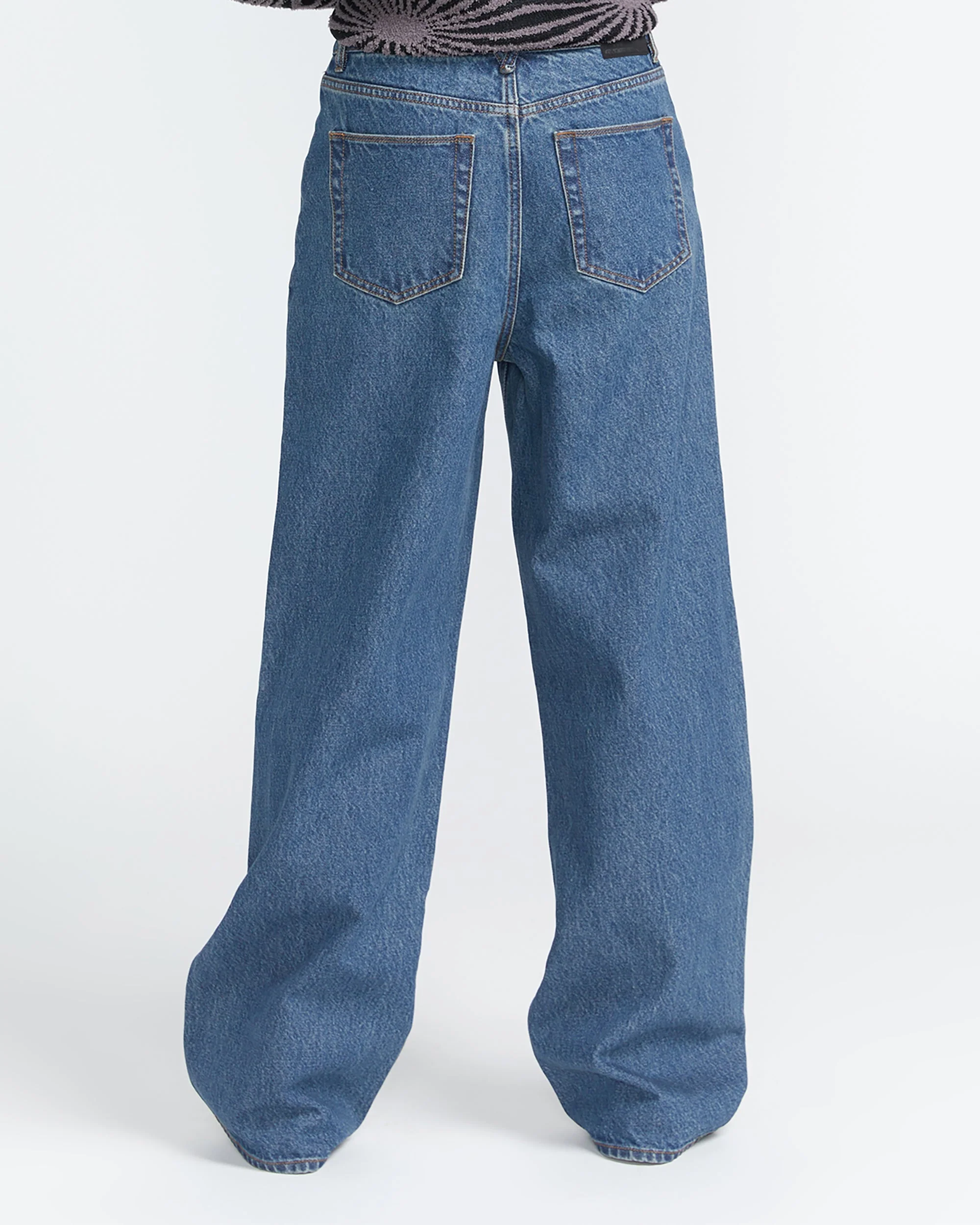 Stoned High Rise Jeans - Indigo Ridge Wash - Image 2