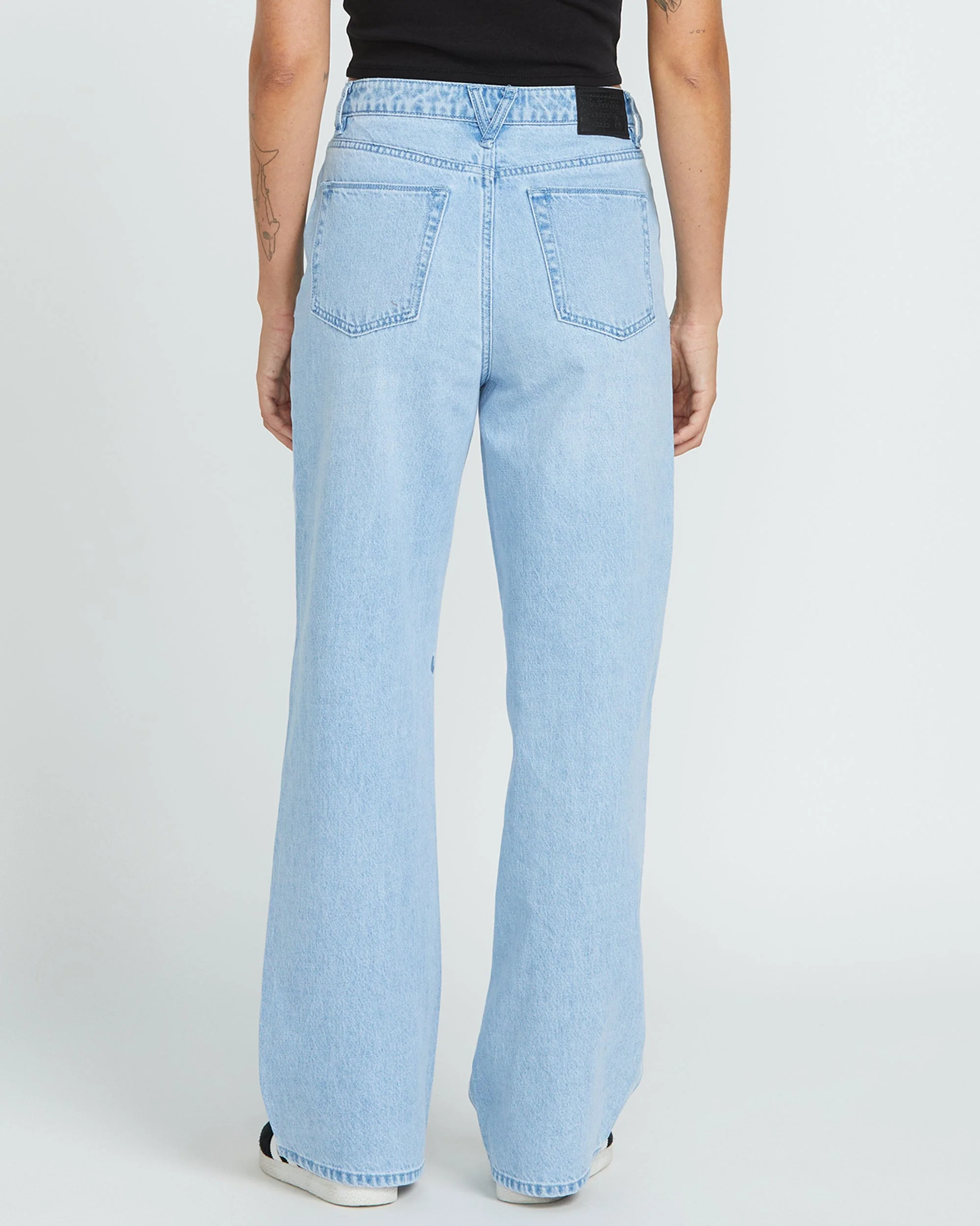 Stoned Boyfriend High Rise Jeans - Blue Bird - Image 2