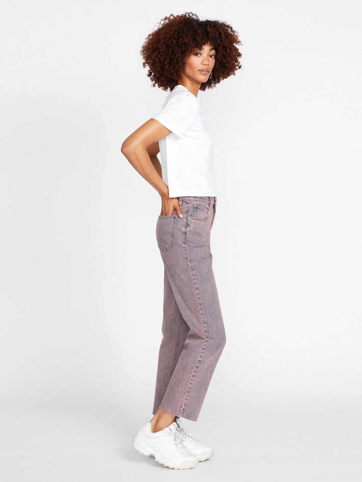 Stoned Straight Jeans - CORAL HAZE - Image 4