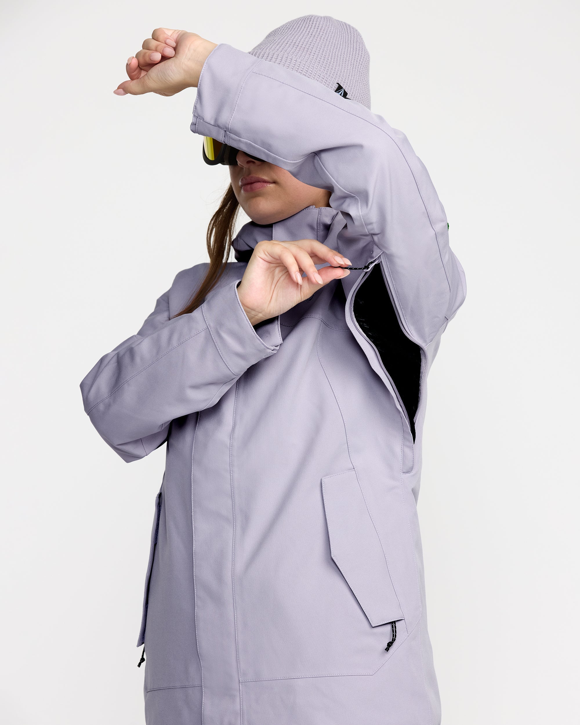 Stoney Shadow Insulated Jacke - Lavender Aura - Image 5