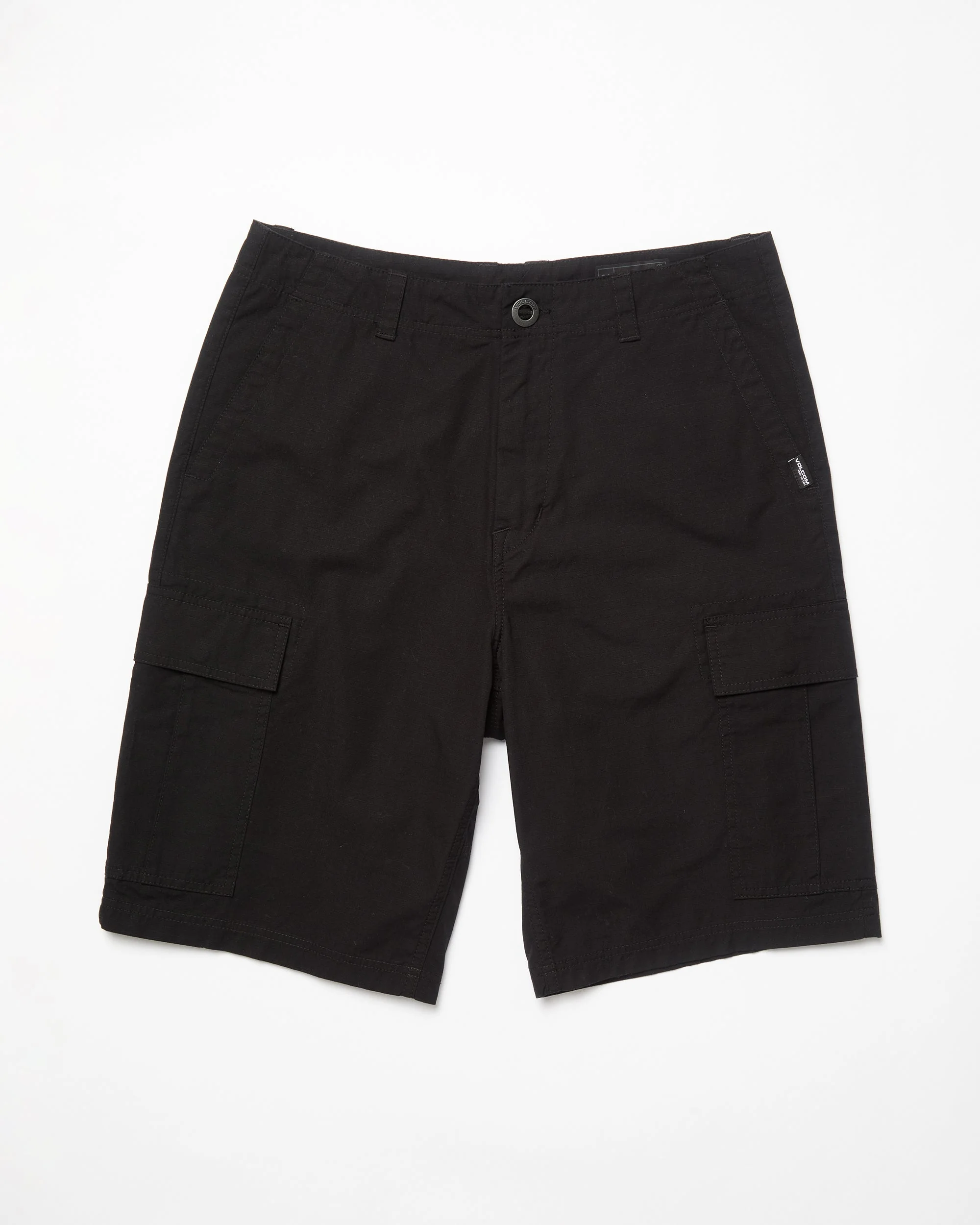 Strange Tripper Cargo 22" Shorts - BLACK - Image 6