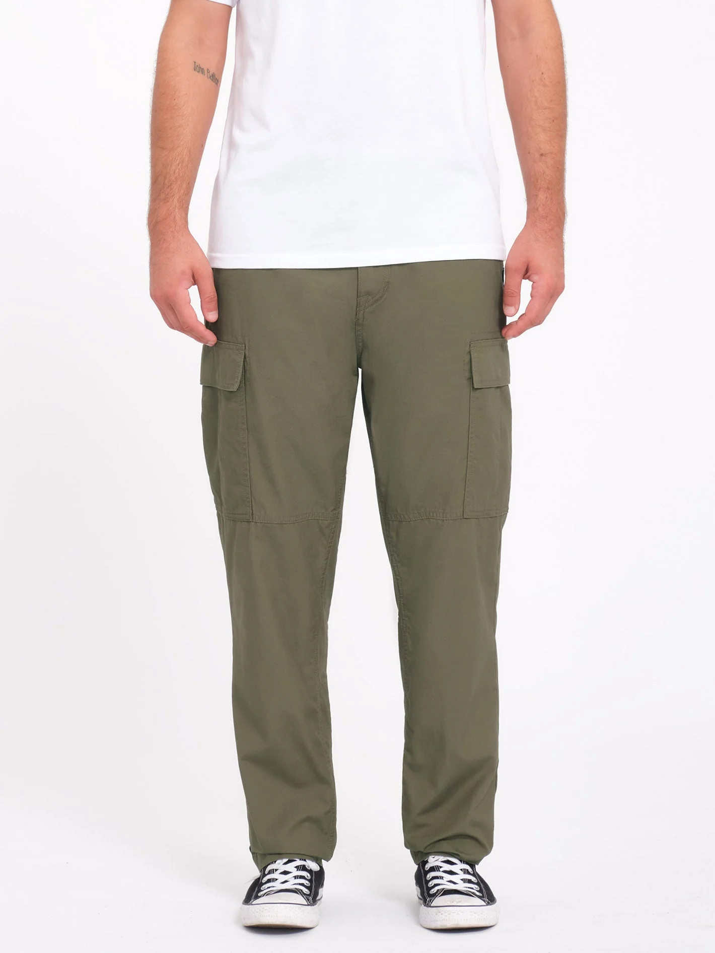 Strange Tripper Tapered Cargohose - Wintermoss
