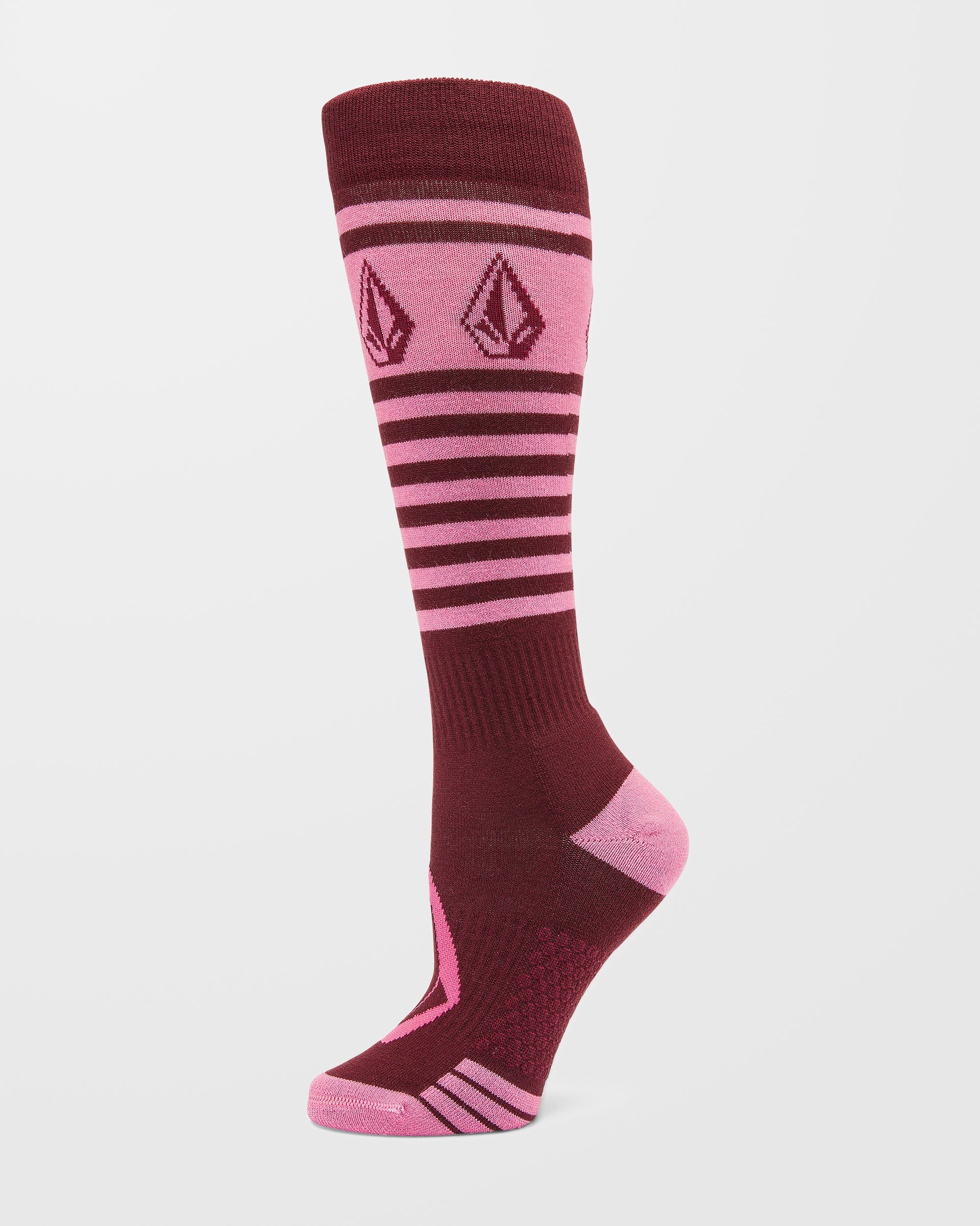 Striker Wool Blend Otc Socken - Burgundy - Image 4