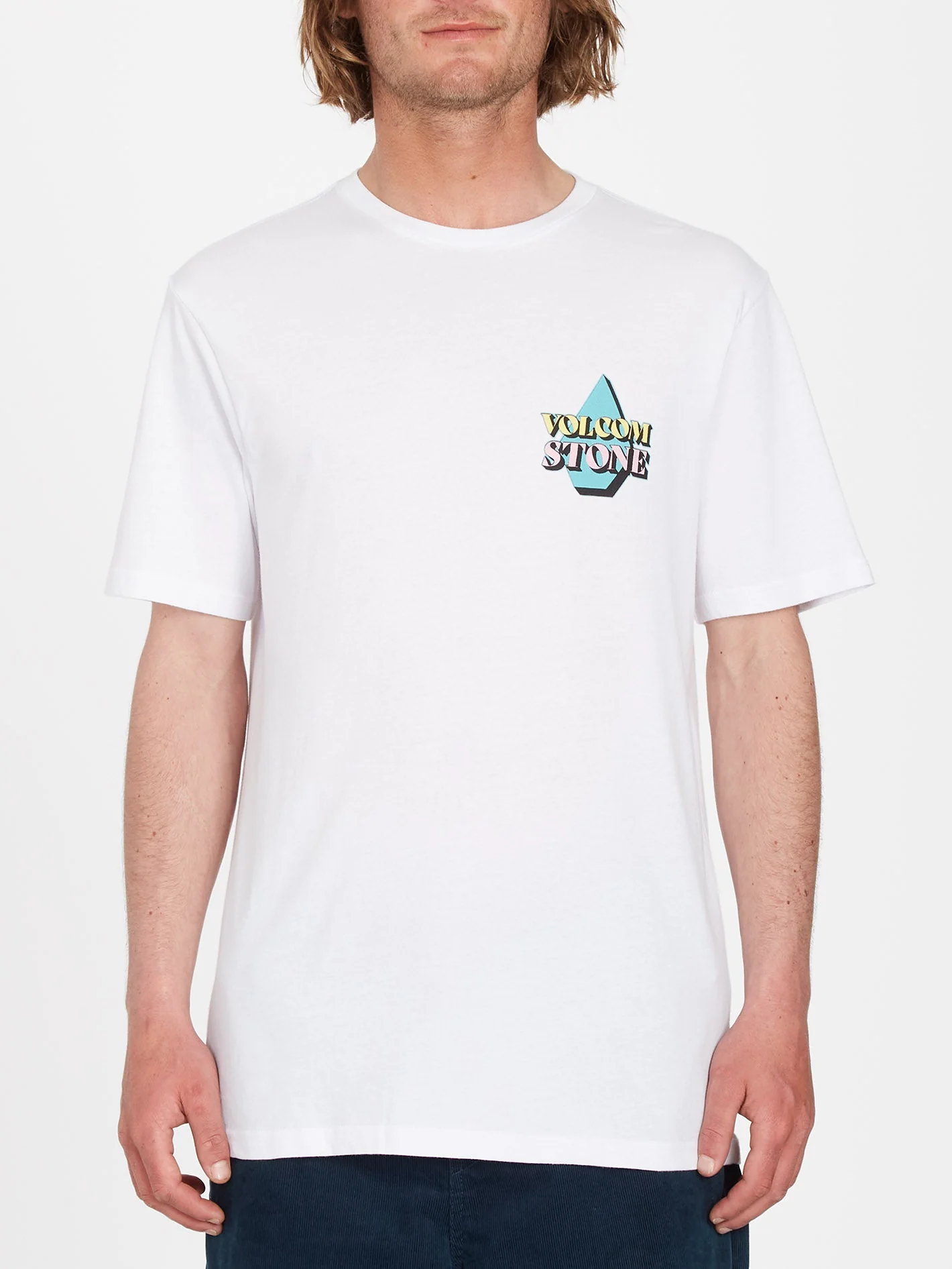 Stript T-Shirt - WHITE - Image 2