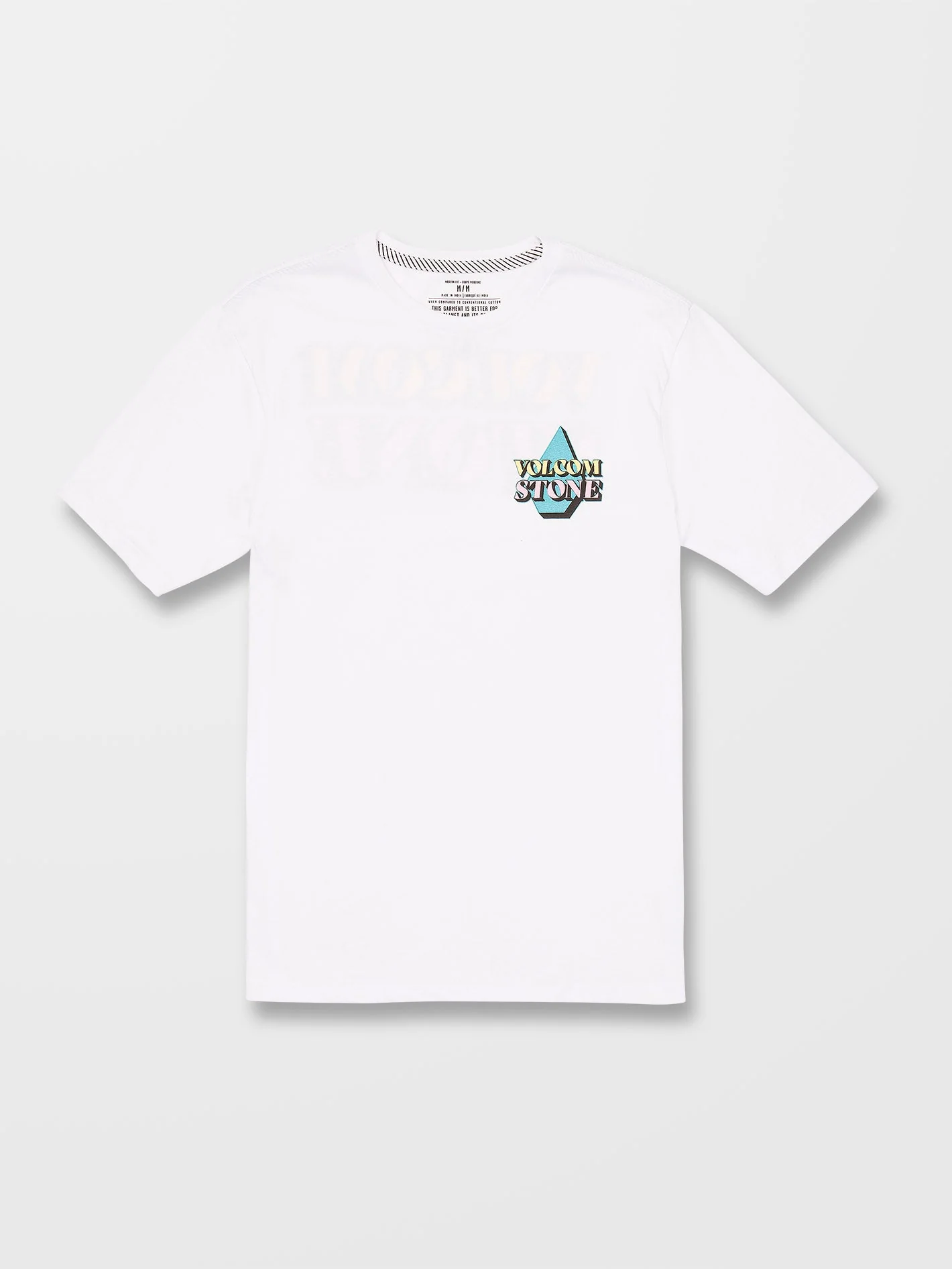Stript T-Shirt - WHITE - Image 3