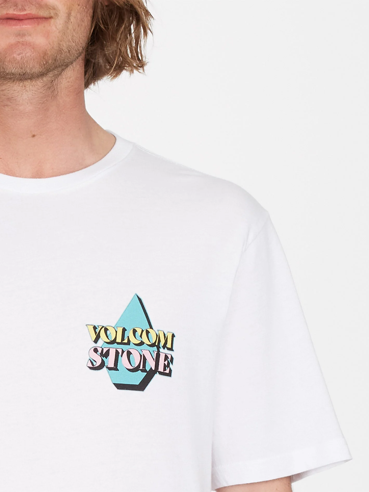 Stript T-Shirt - WHITE - Image 5