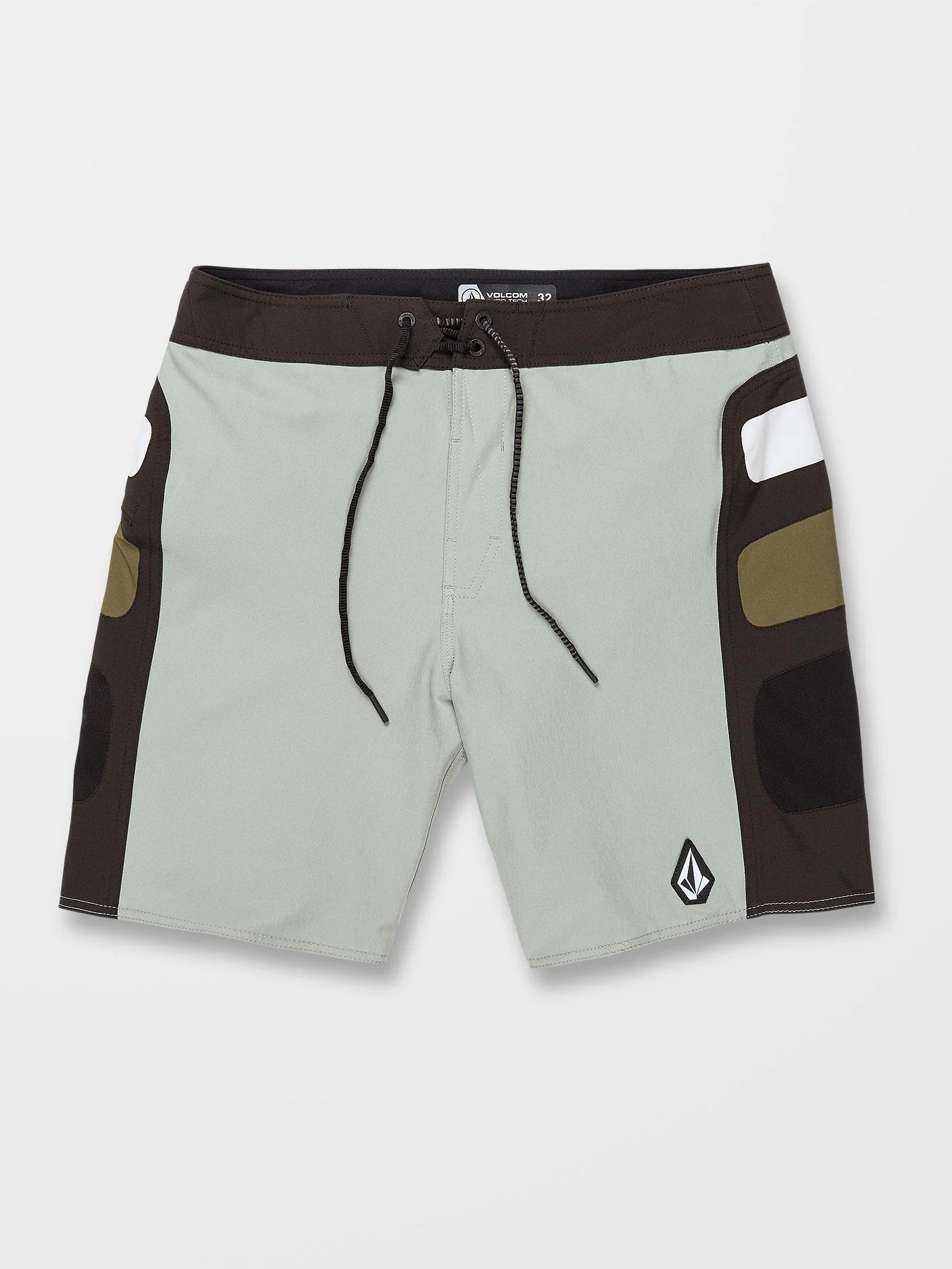 Surf Vitals Yago Dora 19" Badeshorts - SEAGRASS GREEN - Image 3