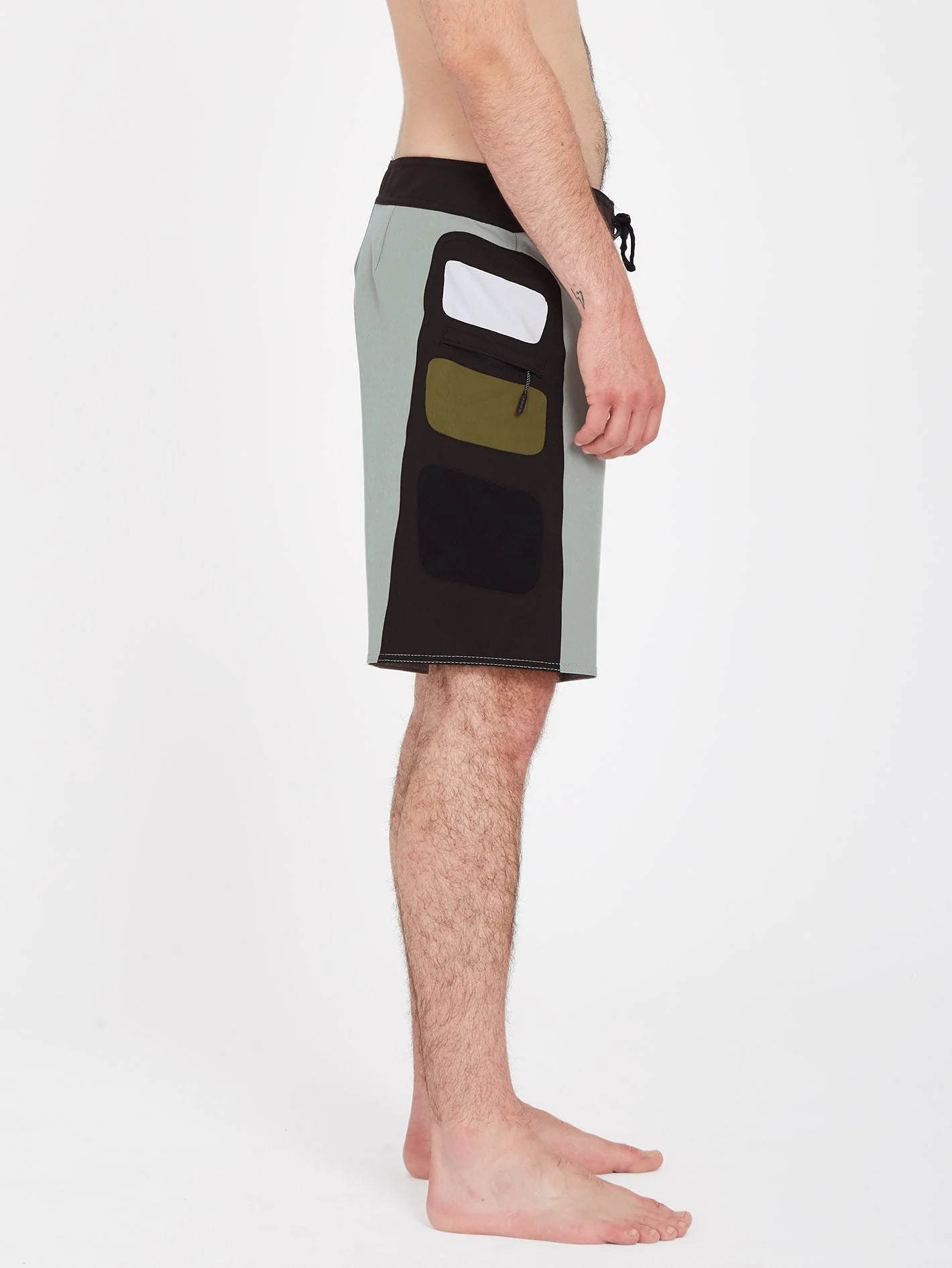 Surf Vitals Yago Dora 19" Badeshorts - SEAGRASS GREEN - Image 5