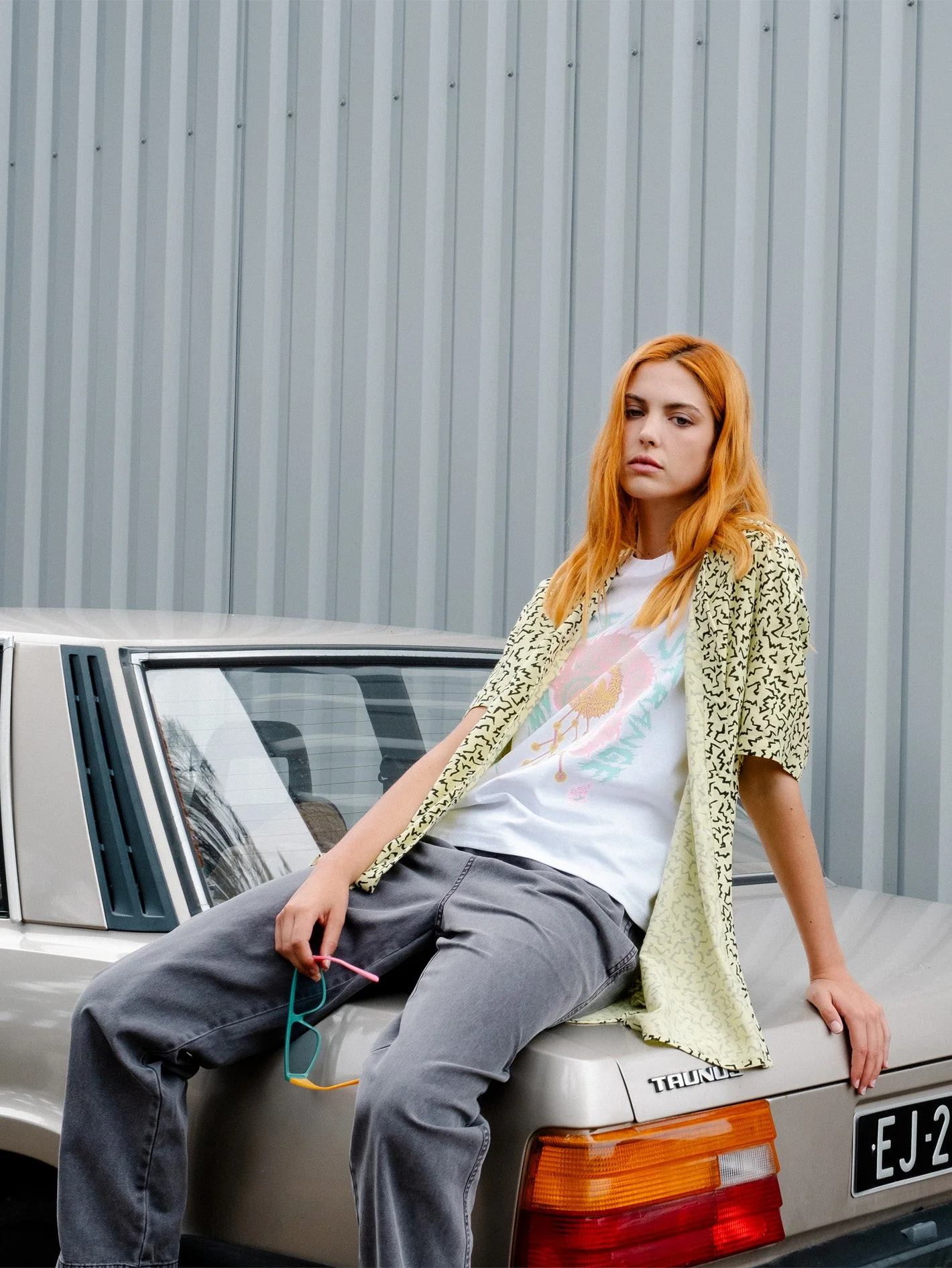 Surfpunk Shirt - AURA YELLOW - Image 5