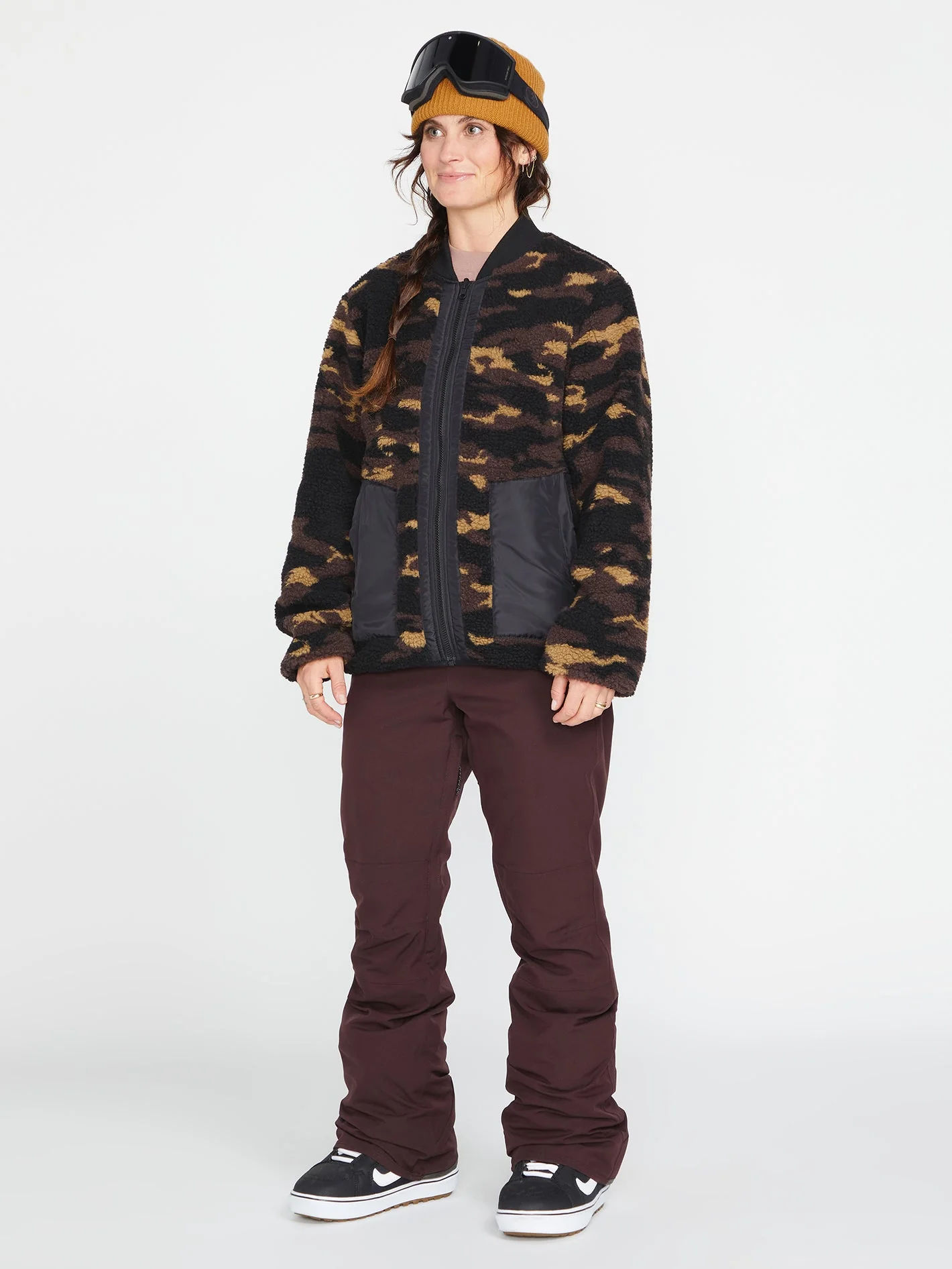 Swift Bib Overall - Black Plum - Image 5