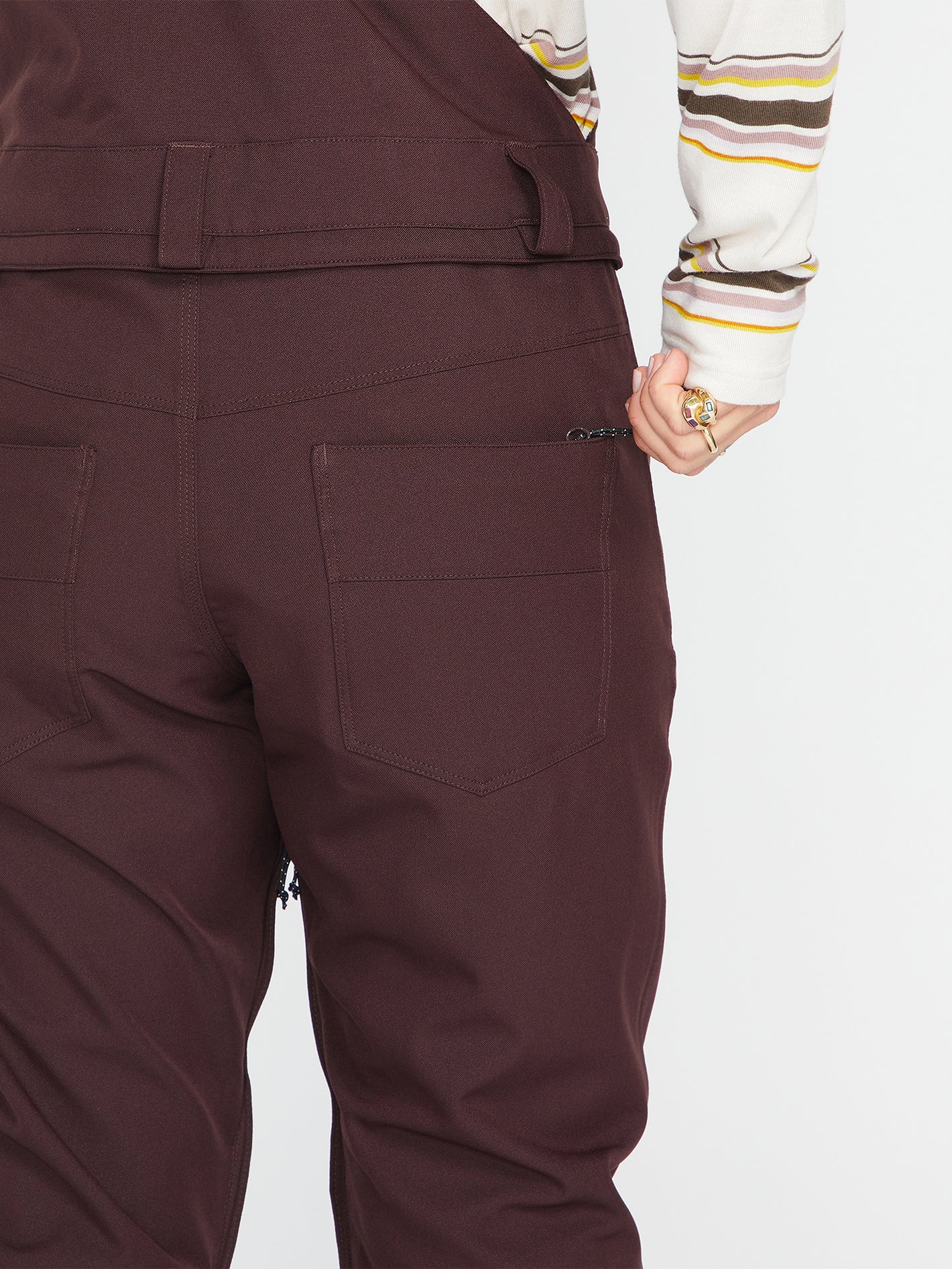 Swift Bib Overall - Black Plum - Image 8