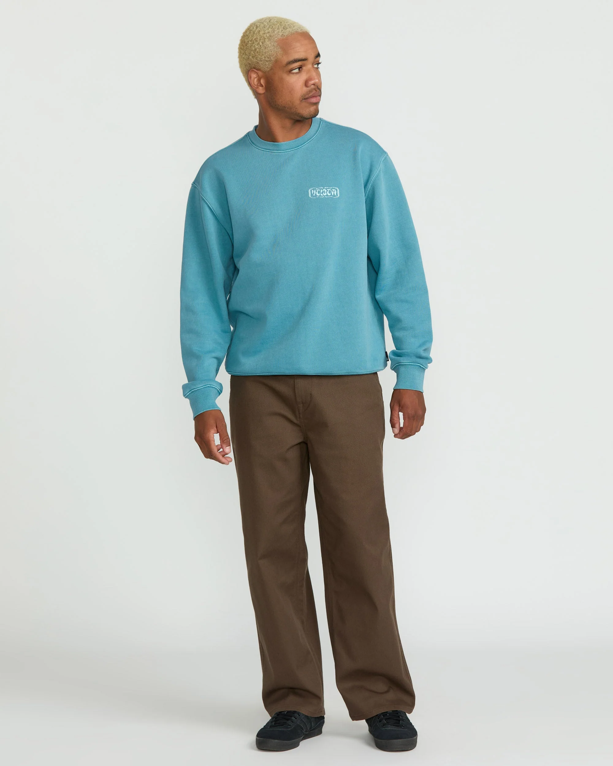 Terry Stoned Sweatshirt - Used Blue - Image 4