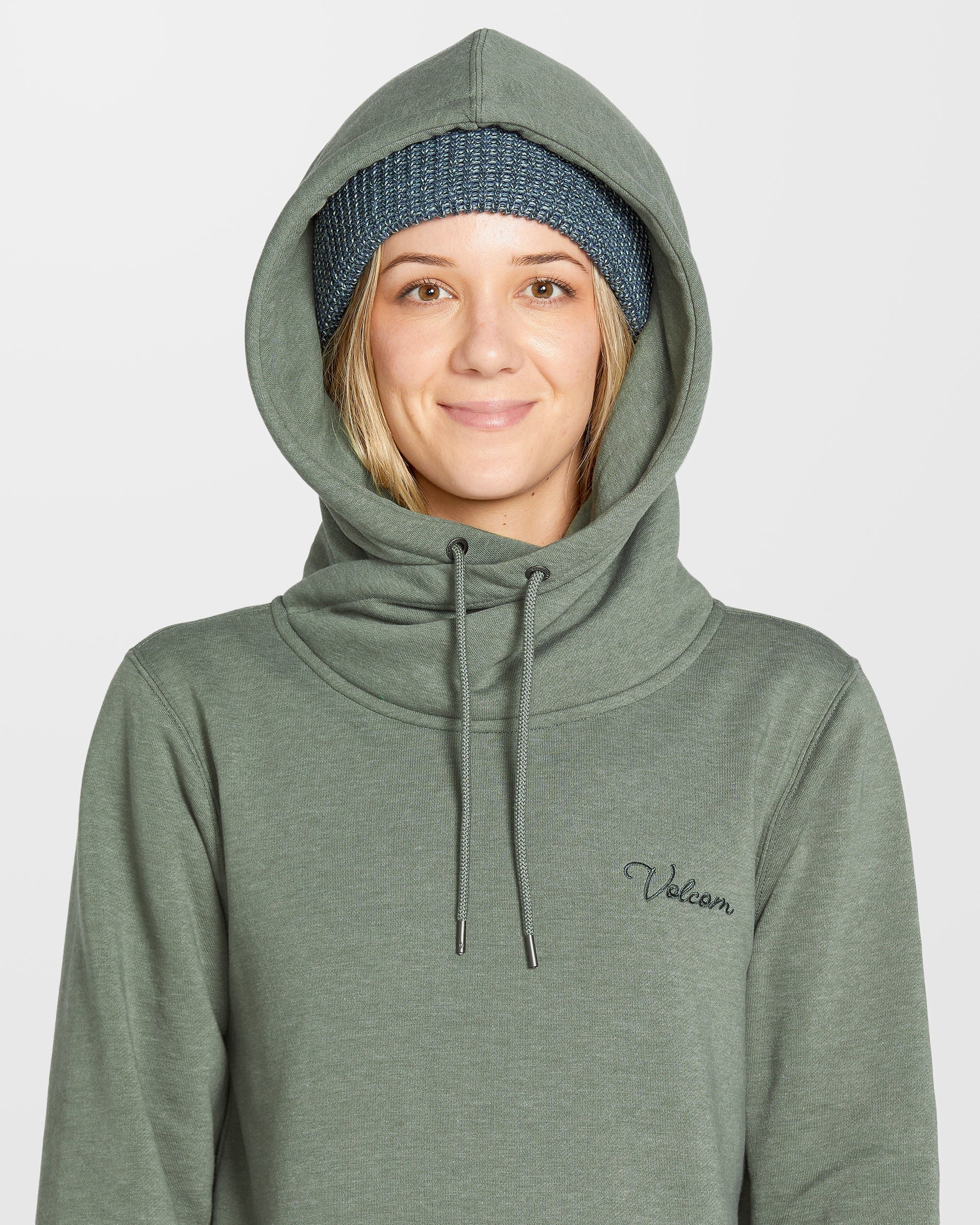 Tower Fleece Kapuzenpullover - Lichen Green - Image 5