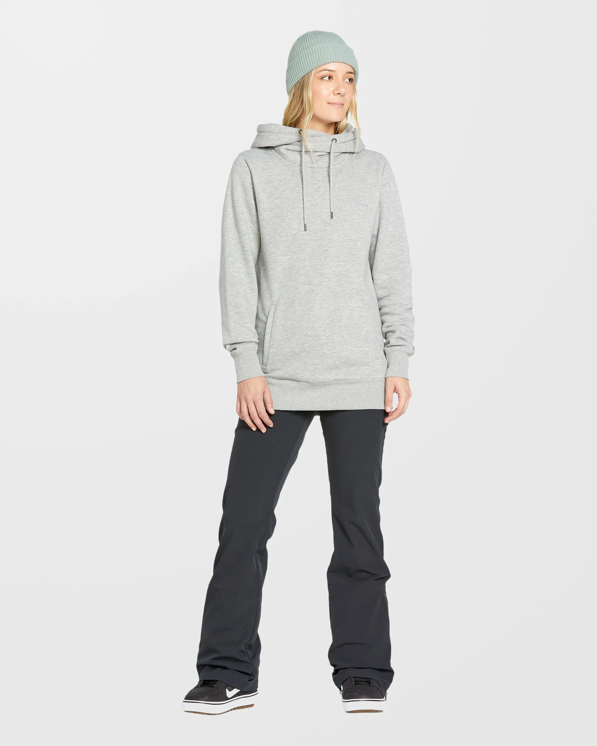 Tower Fleece Kapuzenpullover - Heather Grey - Image 3