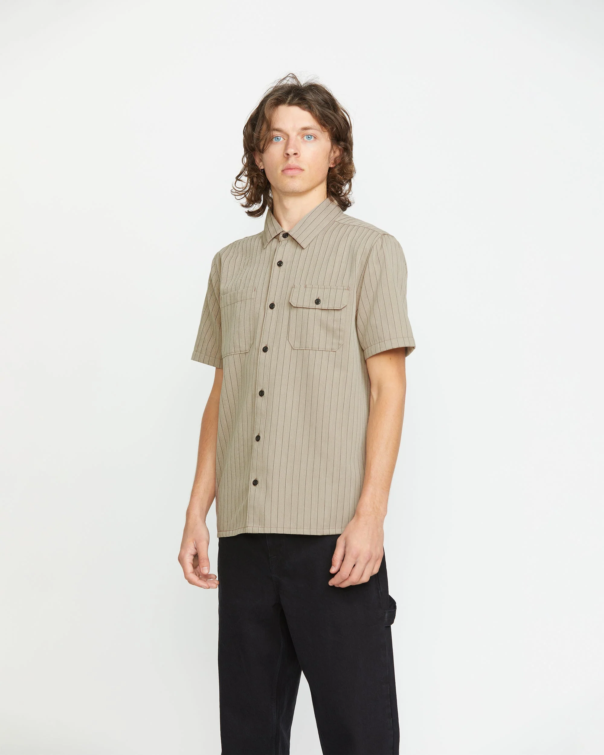 Trade Stone Shirt - LIGHT KHAKI - Image 4