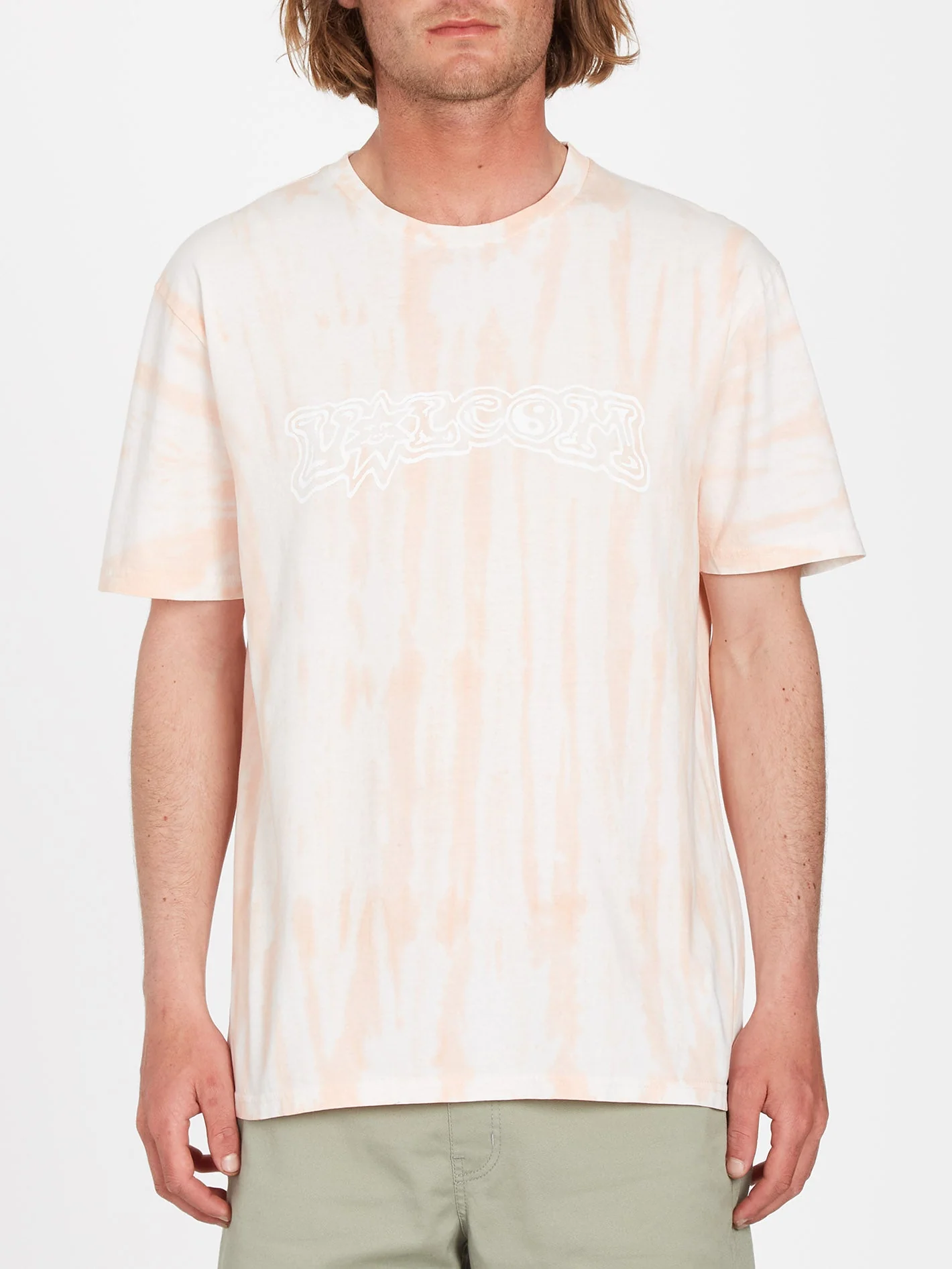 Trippin Dye T-Shirt - PEACH BUD - Image 6