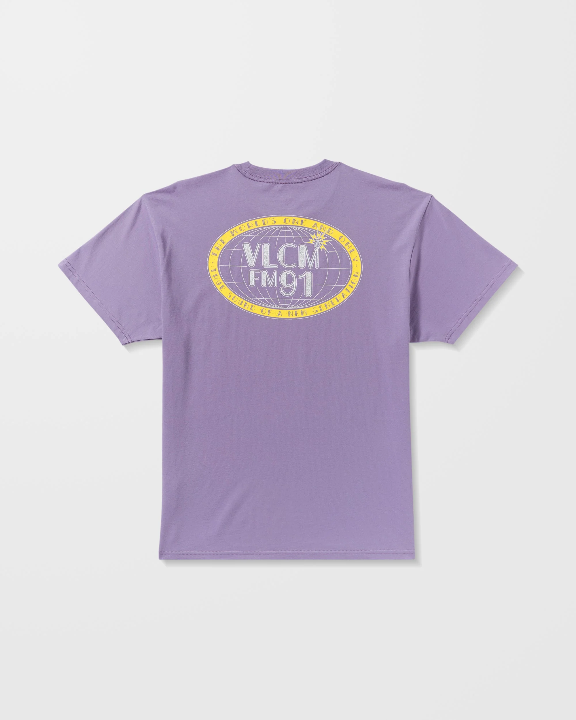 Tune In T-Shirt - Purple Ash - Image 7