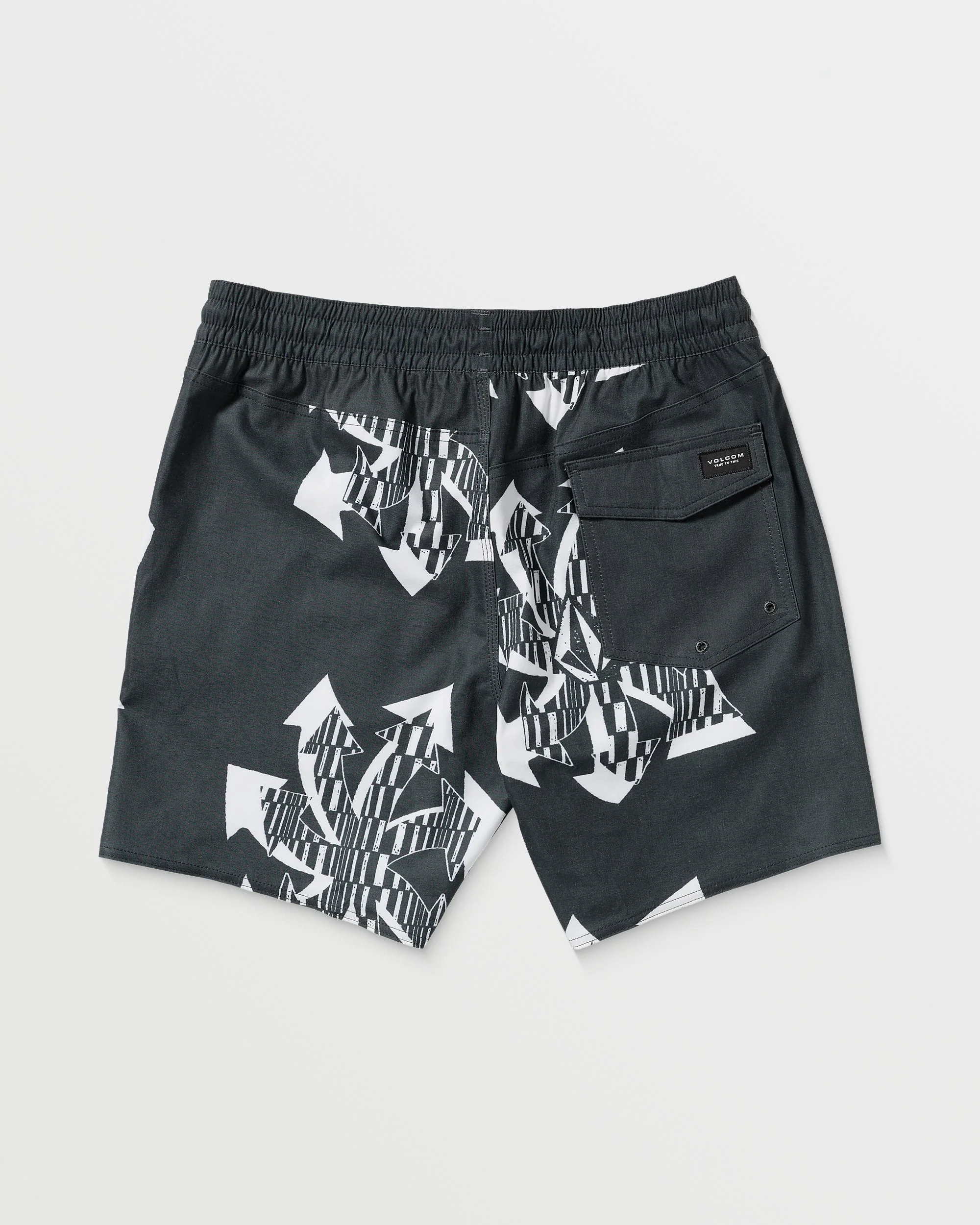 Unite Stoney Trunk 17" Boardshorts - BLACK - Image 8