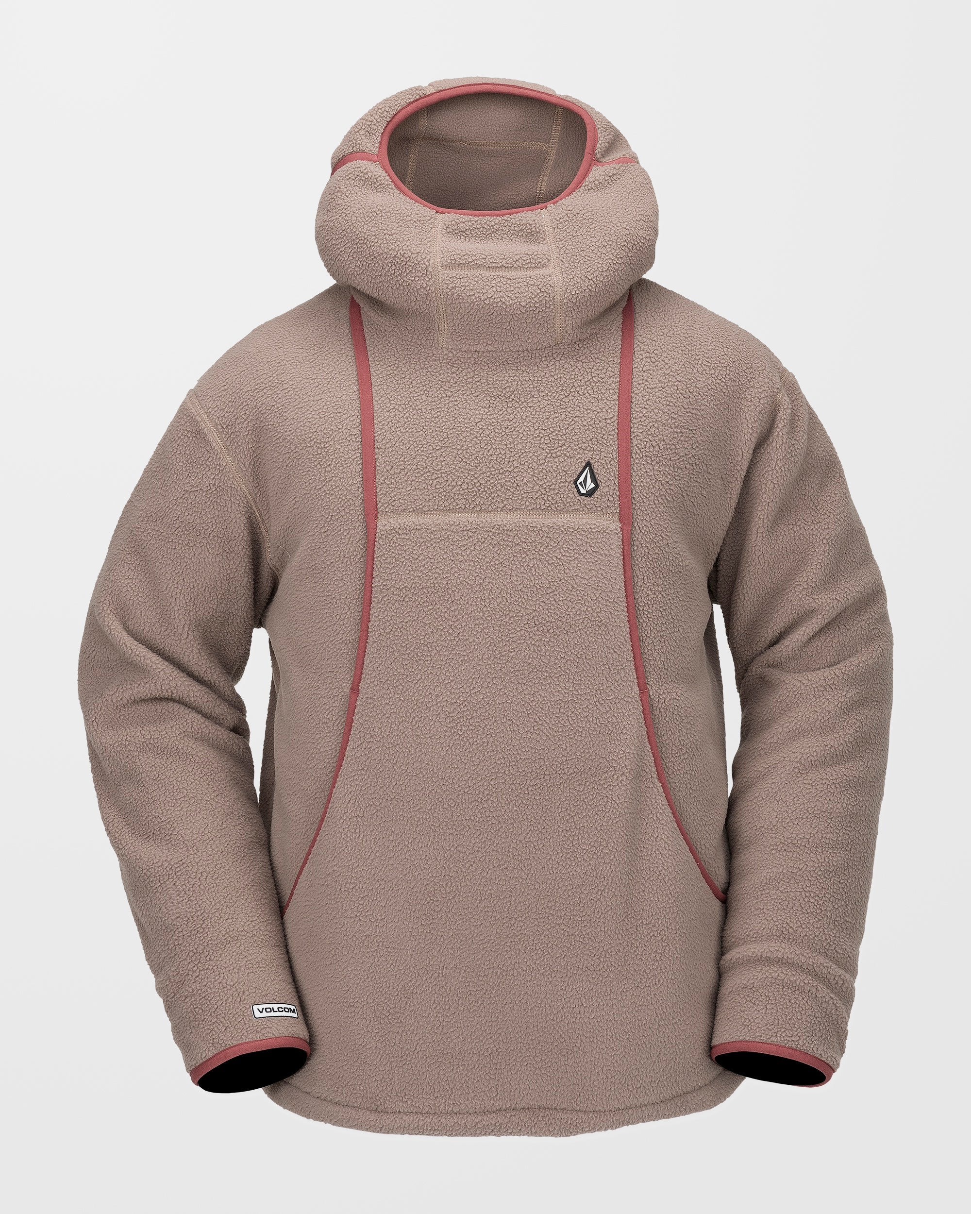 Untethered Balaclava Kapuzenpullover - Chestnut Brown