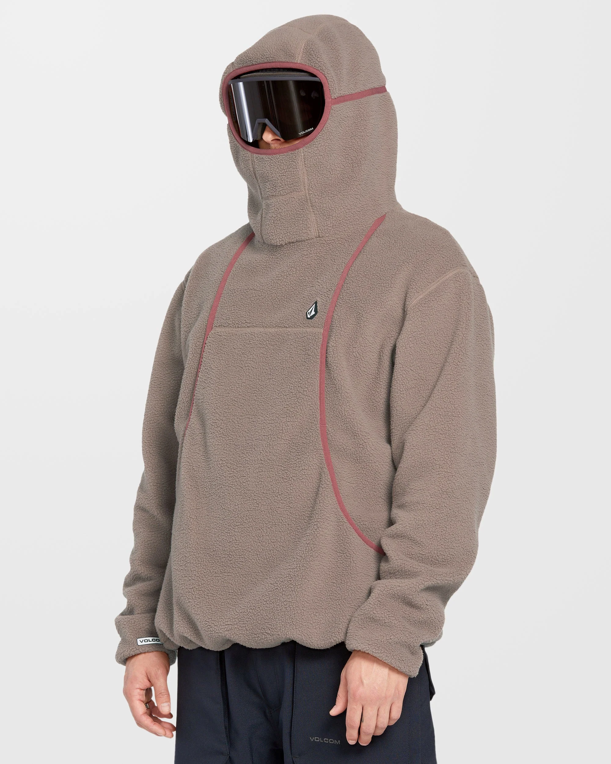 Untethered Balaclava Kapuzenpullover - Chestnut Brown - Image 5